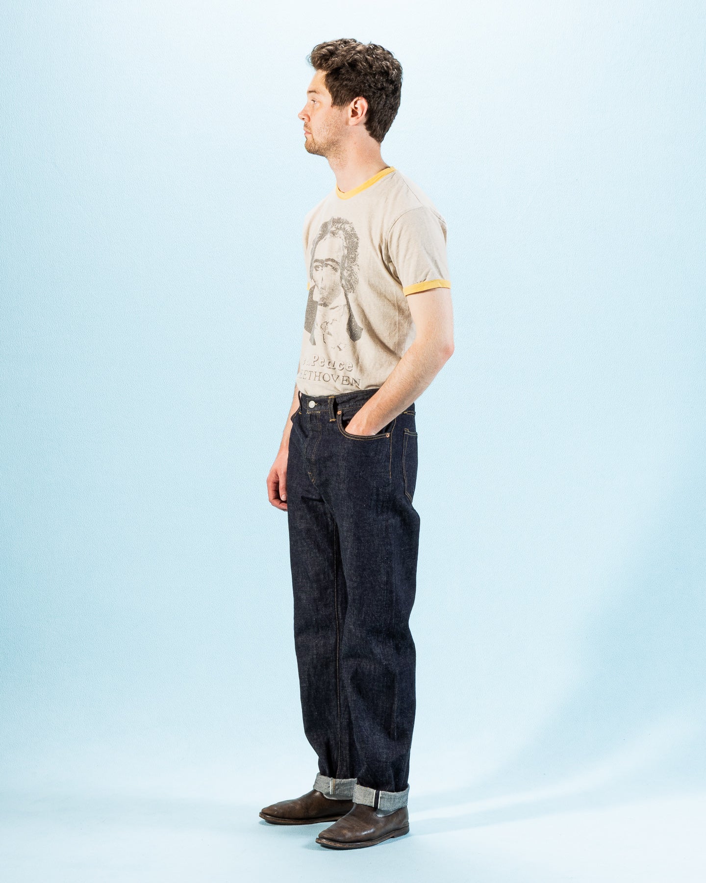 Omoto Denim 13.5 oz Relax Fit Jeans - Indigo - Standard & Strange