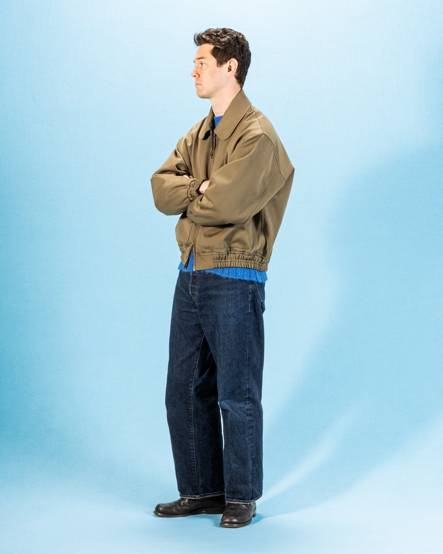 CWE Blouson - Mustard Italian Gabardine