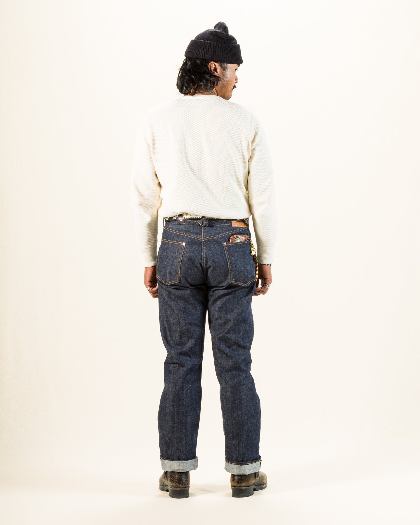 Ooe Yofukuten Lot OA01XX-0825 1920s Style Waist Overalls - 9oz A.M. Co. Denim - Standard & Strange
