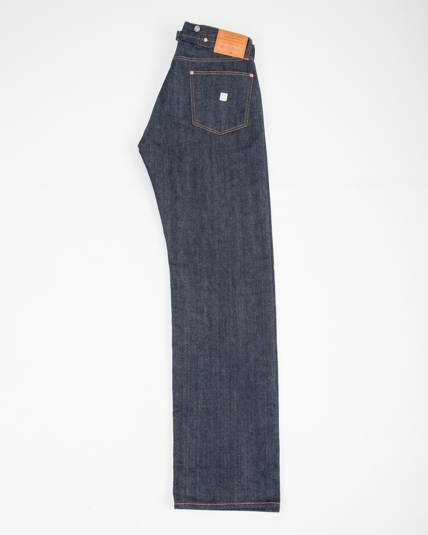 Ooe Yofukuten Lot OA01XX-0825 1920s Style Waist Overalls - 9oz A.M. Co. Denim - Standard & Strange