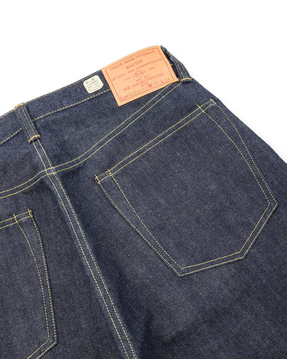 Ooe Yofukuten OA Lot SOA03XX4-0125 Jeans - 1940s Wide Straight Fit - Standard & Strange