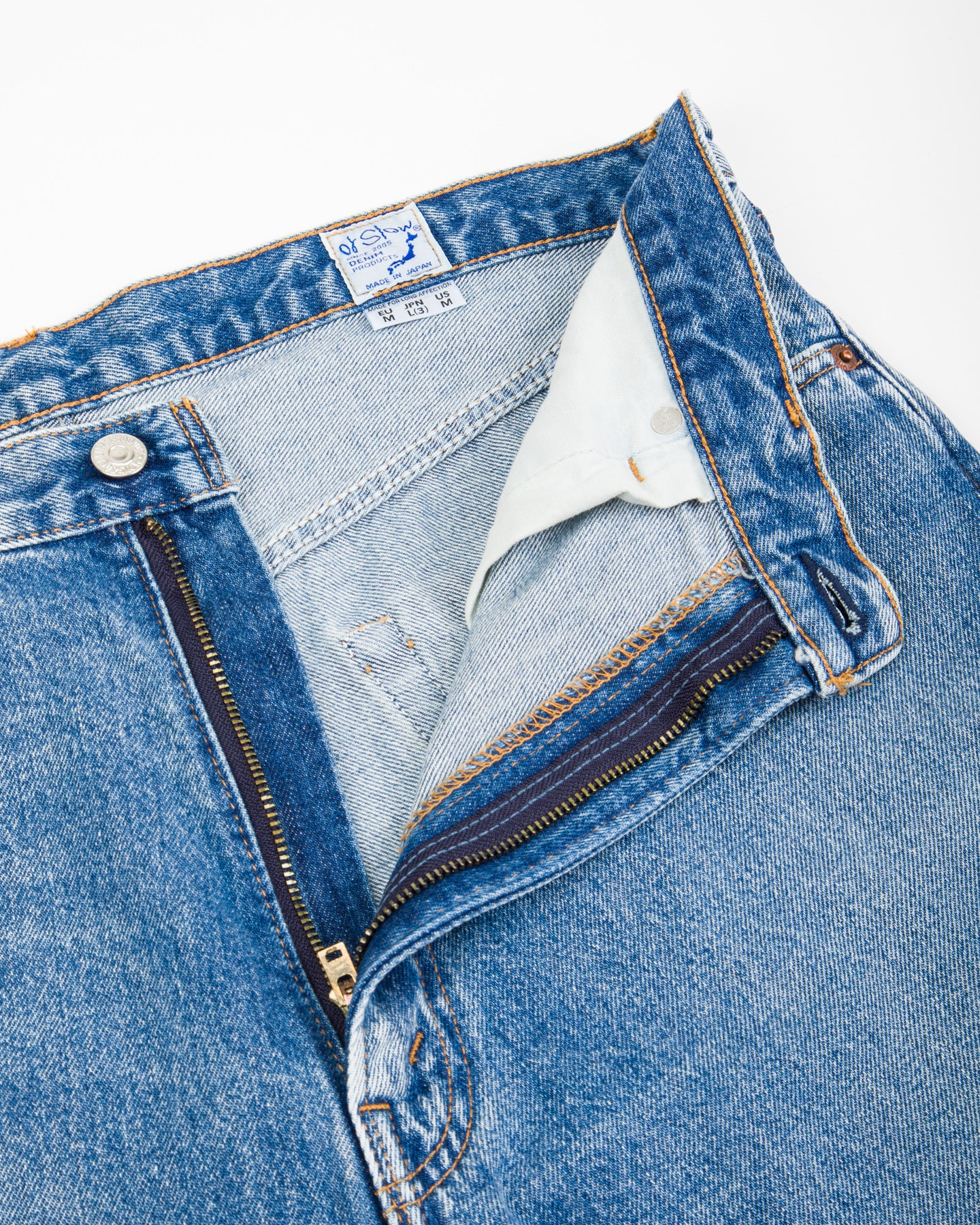 OrSlow 101 Dad's Fit Denim Pants (Unisex) - Used Wash - Standard & Strange