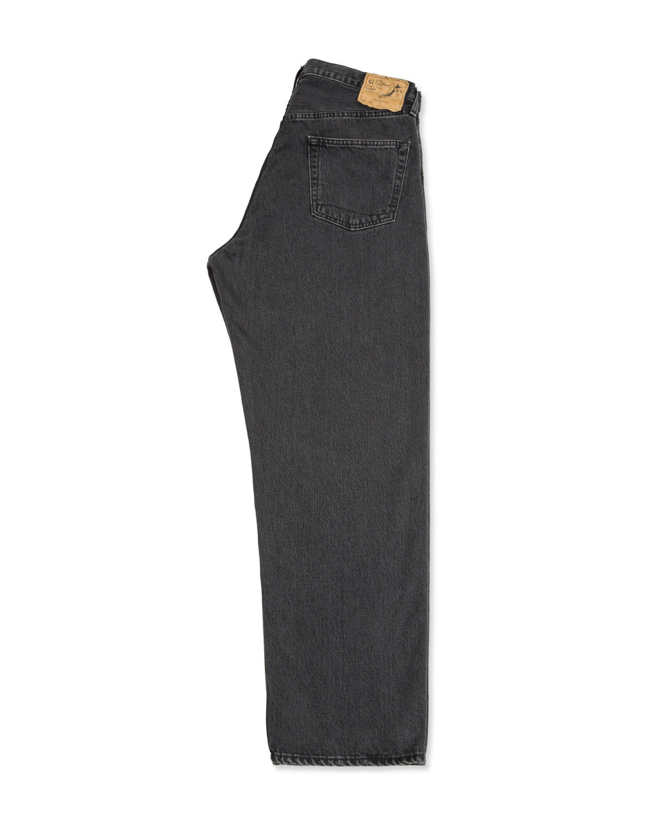 OrSlow 101 Dad's Fit Pants (Unisex) - Black Denim Stone - Standard & Strange