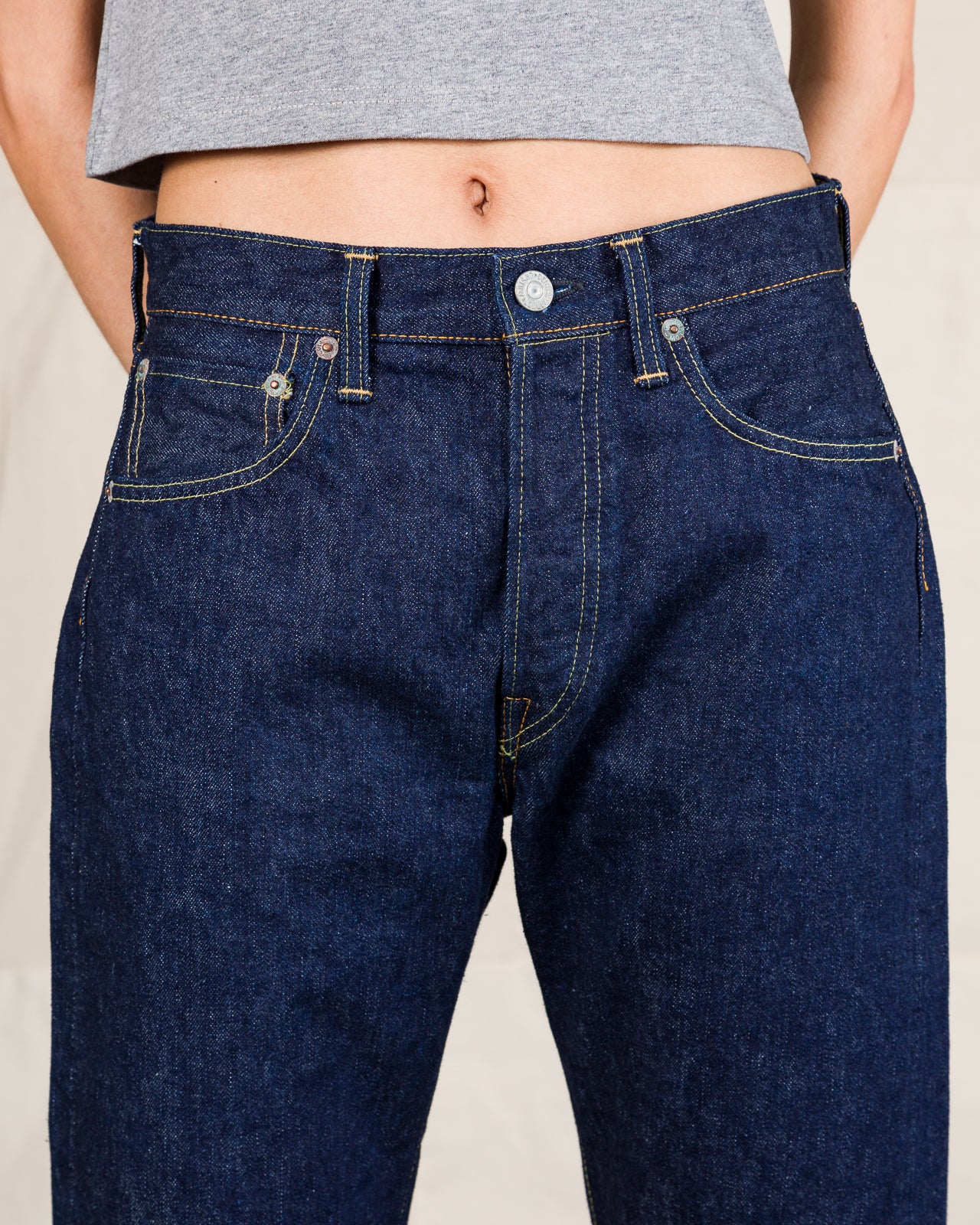 OrSlow 105 Standard Fit Denim - One Wash - Standard & Strange