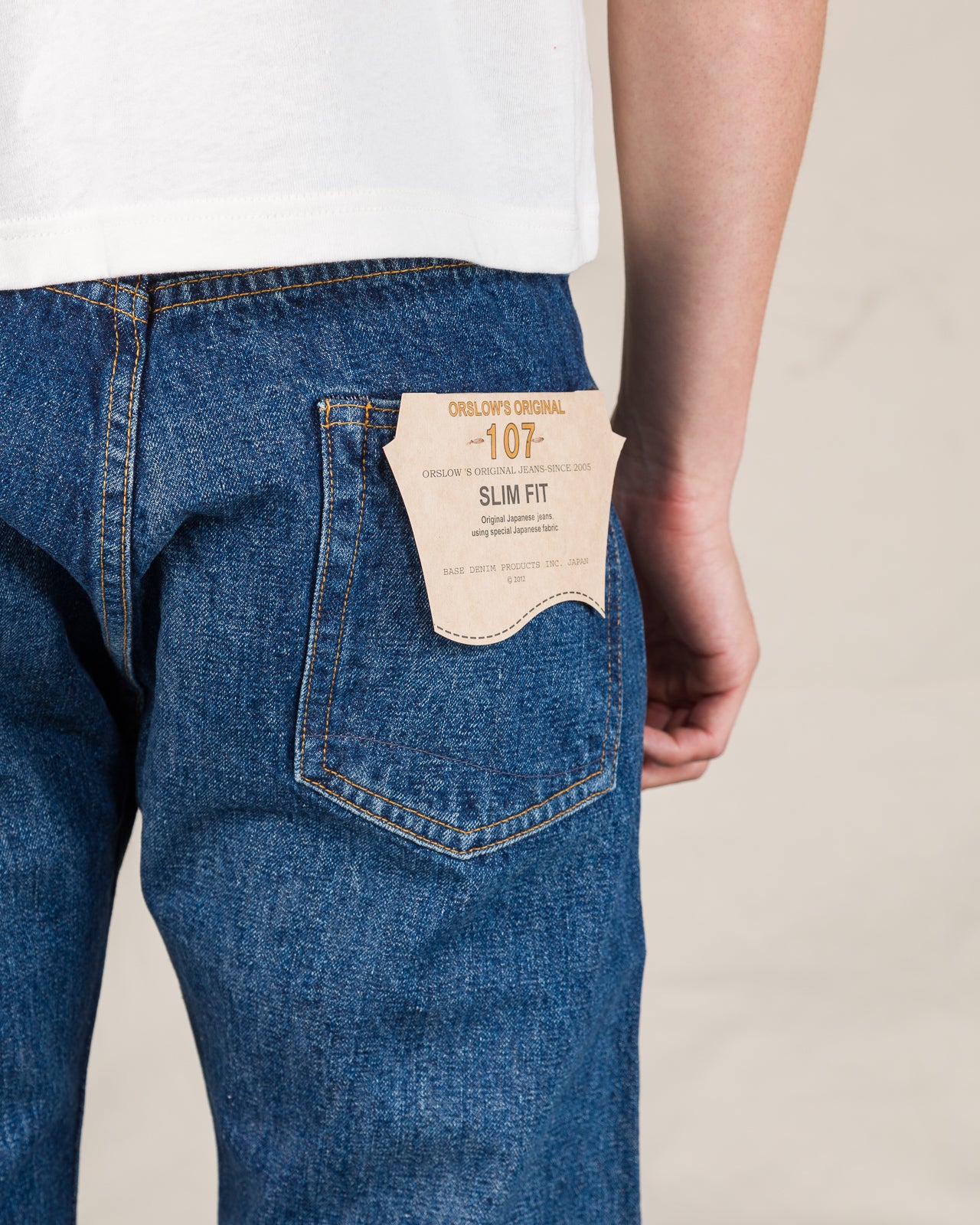 OrSlow 107 Ivy Fit Denim - Two Year Wash - Standard & Strange