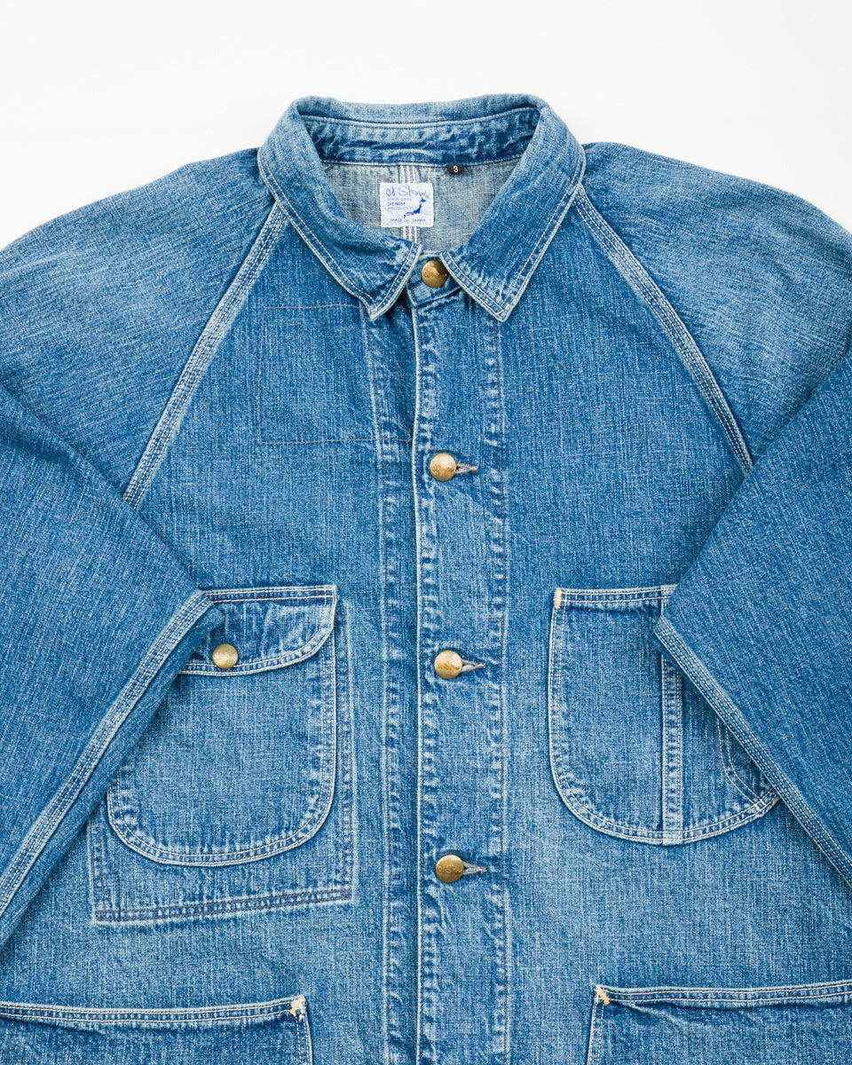 OrSlow 1950s Coverall Jacket - Used Wash - Standard & Strange