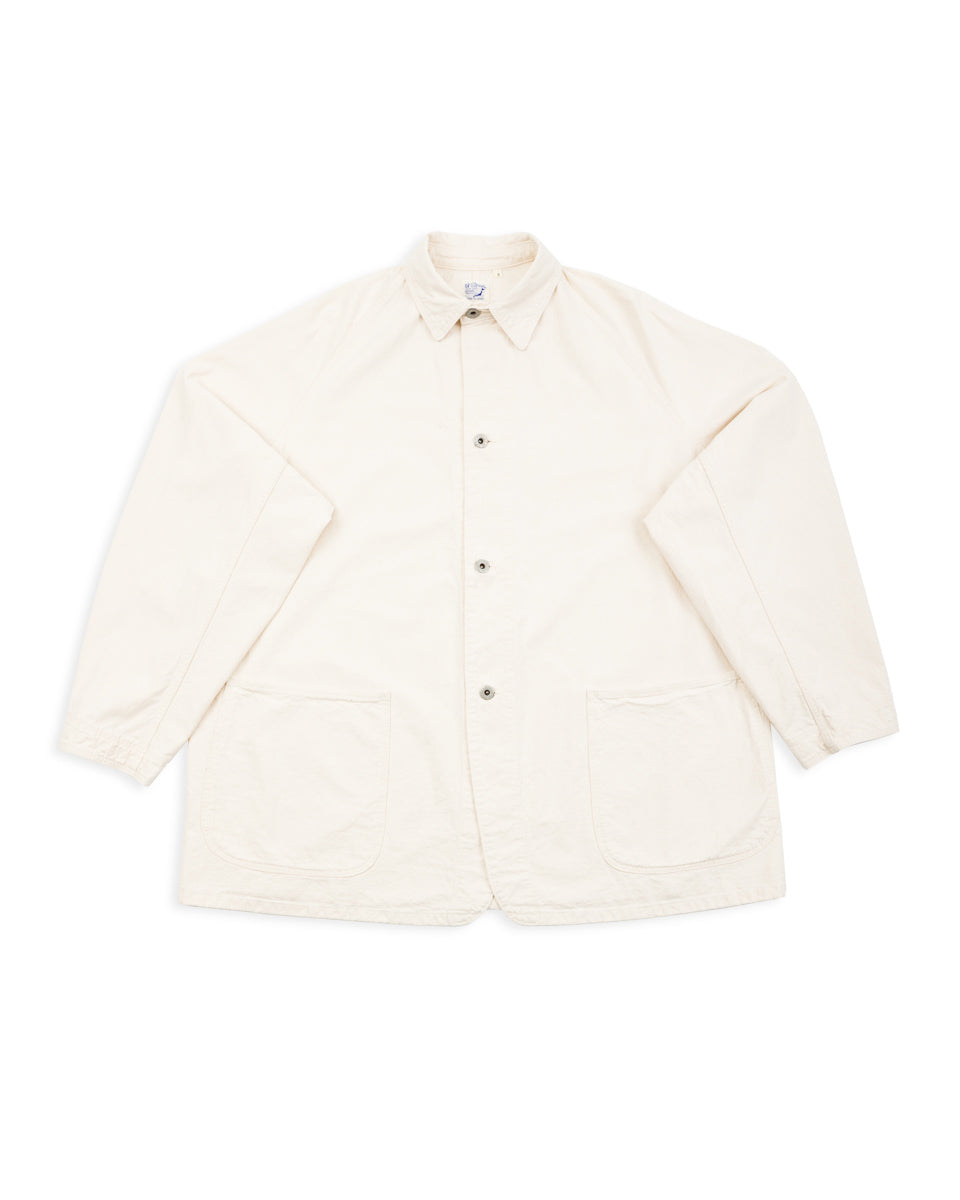 OrSlow 40's WWII Denim Coverall (Loose Fit) - Ecru - Standard & Strange