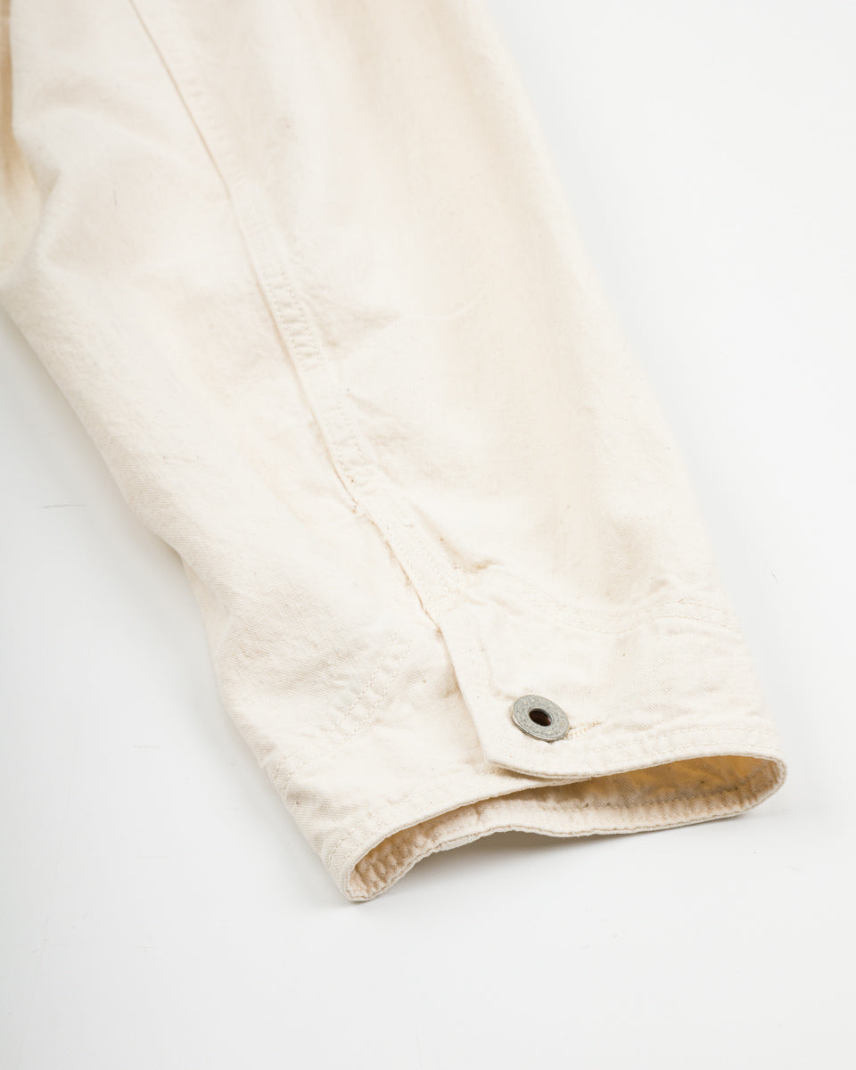 OrSlow 40's WWII Denim Coverall (Loose Fit) - Ecru - Standard & Strange