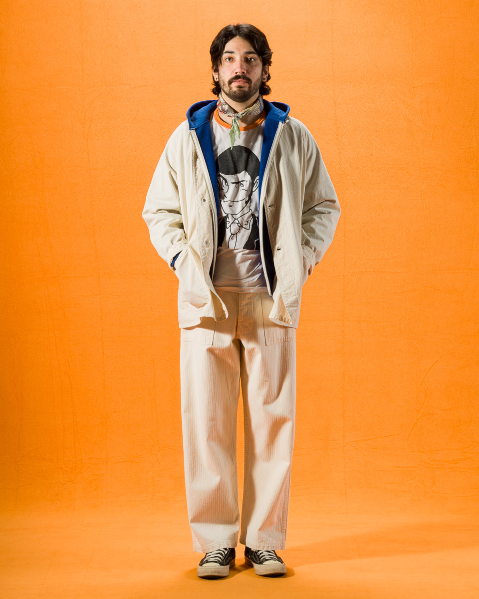 OrSlow 40's WWII Denim Coverall (Loose Fit) - Ecru - Standard & Strange