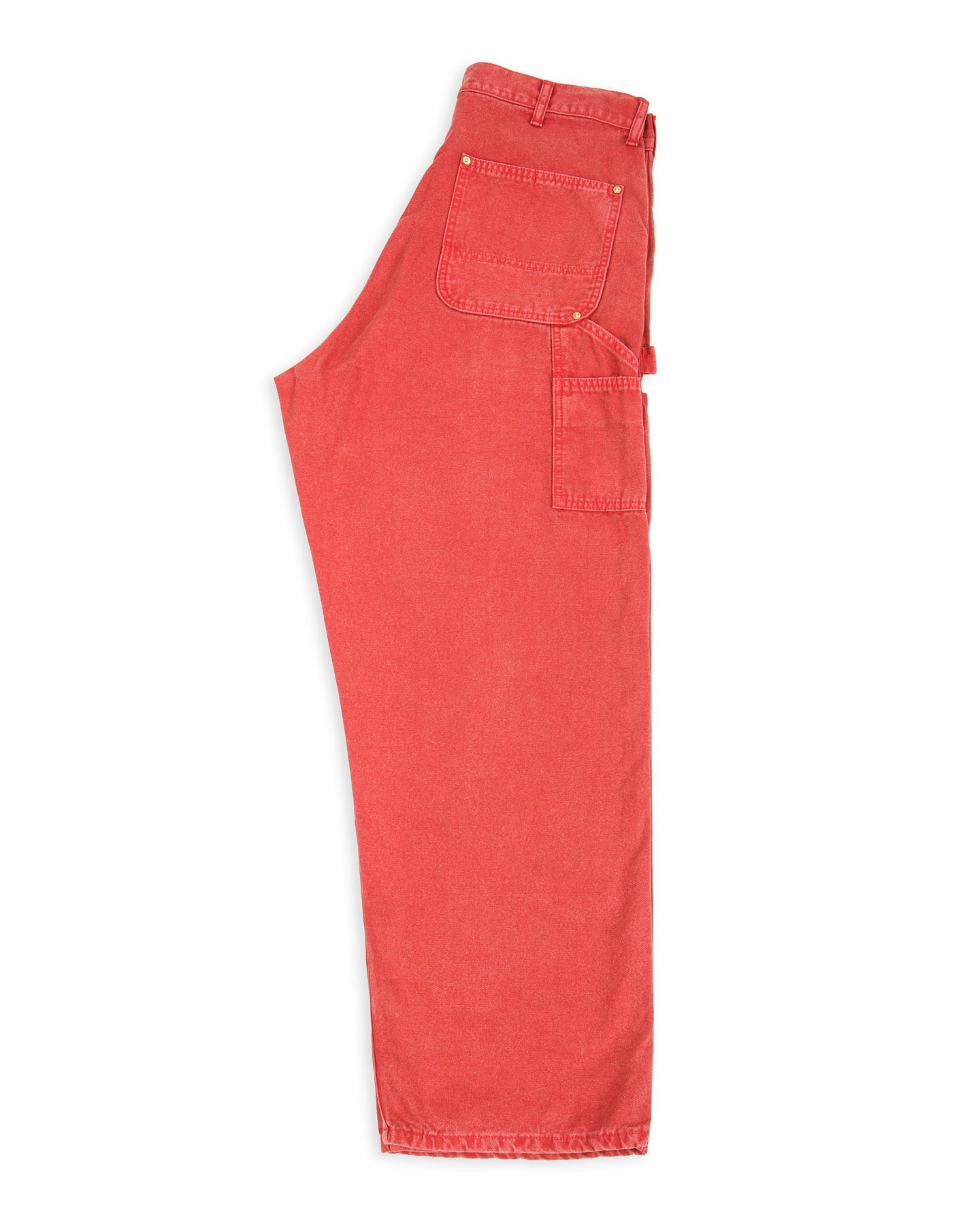 OrSlow Dad's Fit Oxford Painter Pants - Red - Standard & Strange