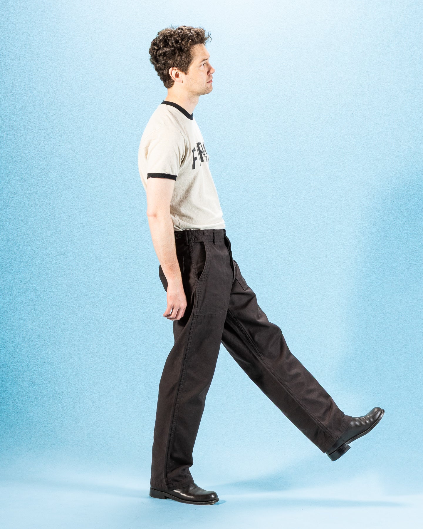 OrSlow Fatigue Pants - Regular Fit - Black - Standard & Strange