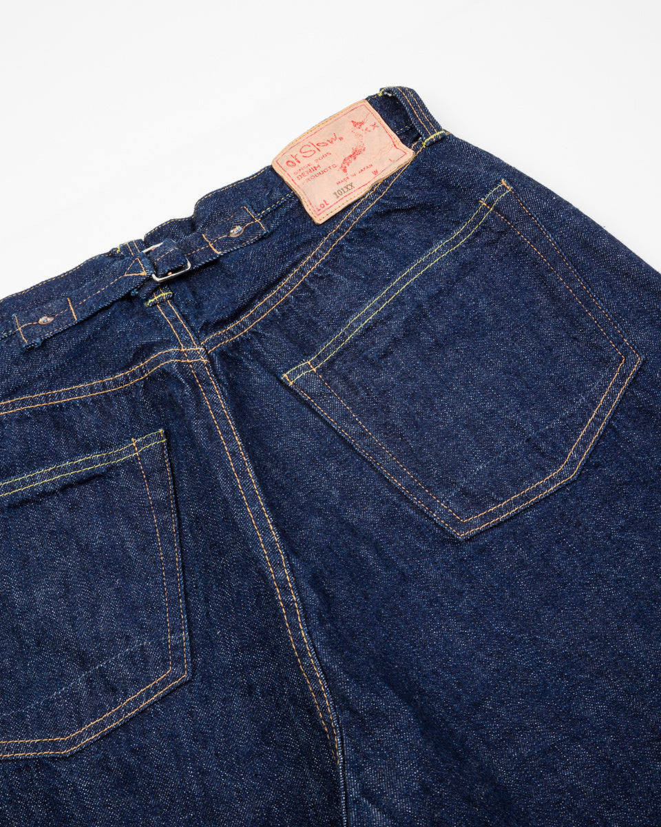 OrSlow Grand Dad's Fit Denim Pants - One Wash - Standard & Strange