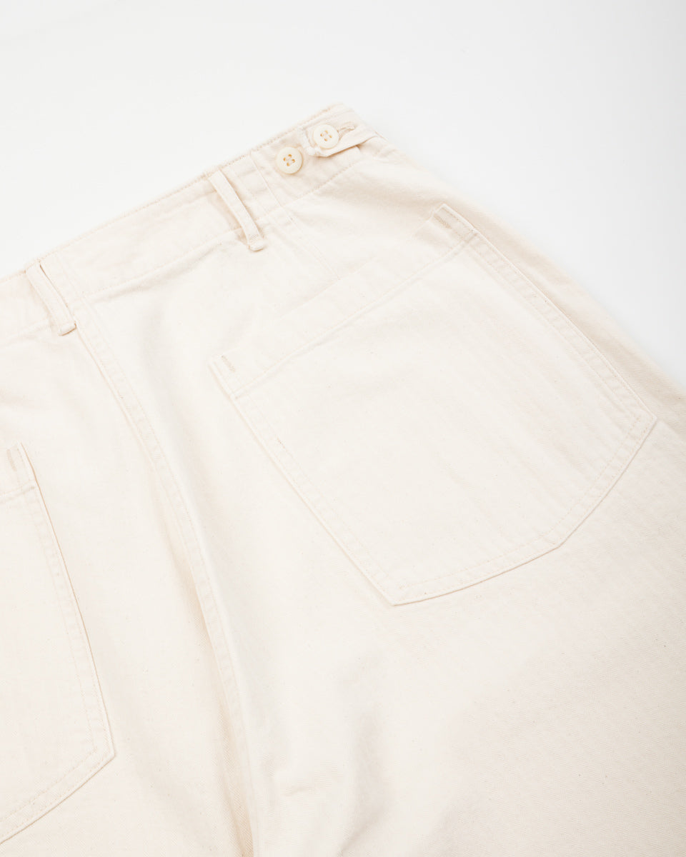 OrSlow HBT Summer Fatigue Pants (Unisex) - Ecru - Standard & Strange