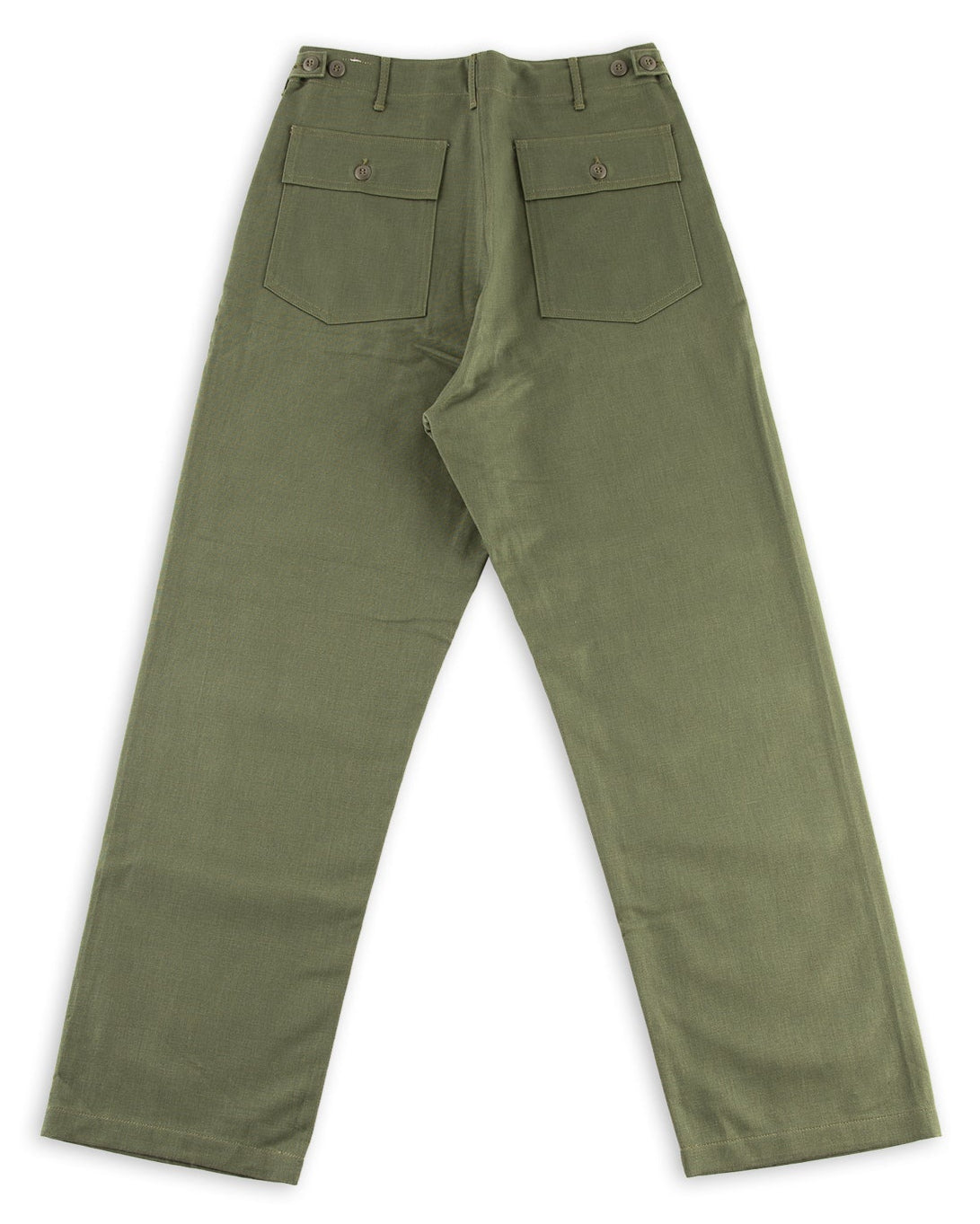 OrSlow High Waist Fatigue Pants - Green - Standard & Strange
