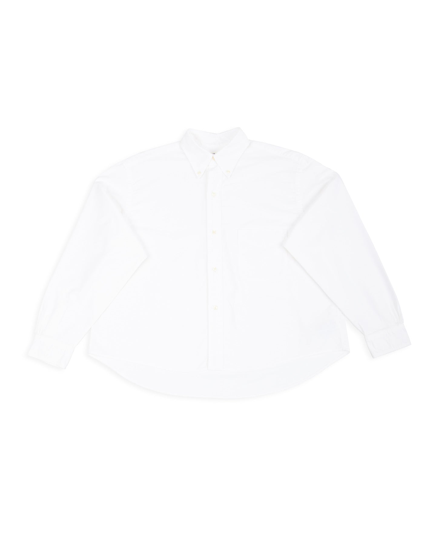 Short Button Down Shirt White – Standard Strange