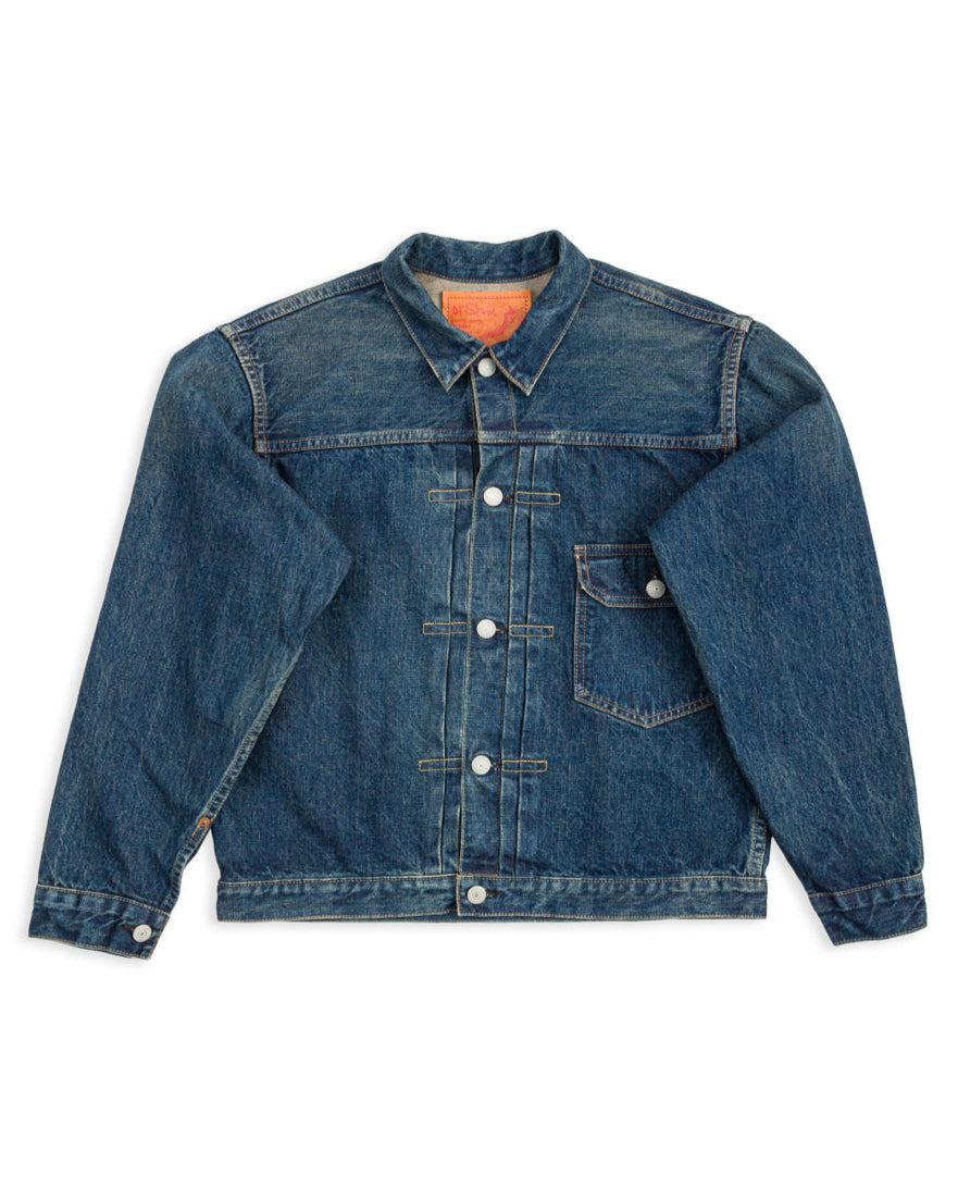 OrSlow Type 1 1940's Denim Jacket (Unisex) - Used Wash - Standard & Strange