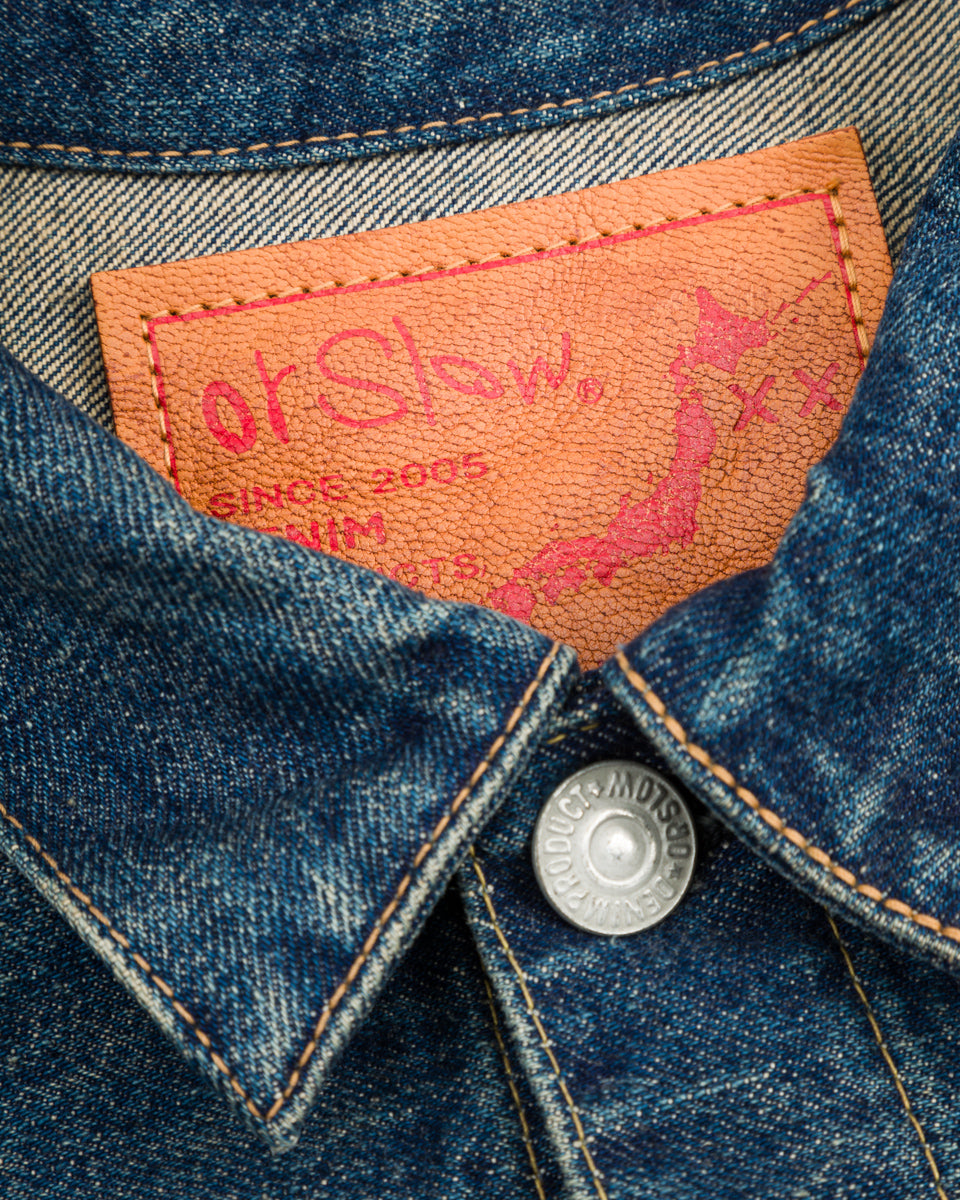 OrSlow Type 1 1940's Denim Jacket (Unisex) - Used Wash - Standard & Strange
