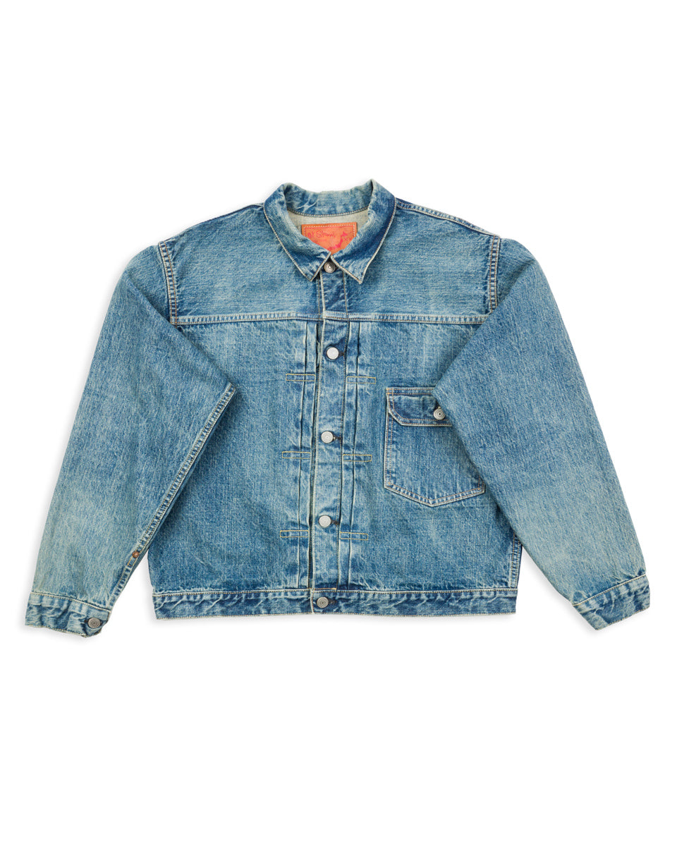 OrSlow Type 1 40's Pleated Front Blouse - Used Wash - Standard & Strange