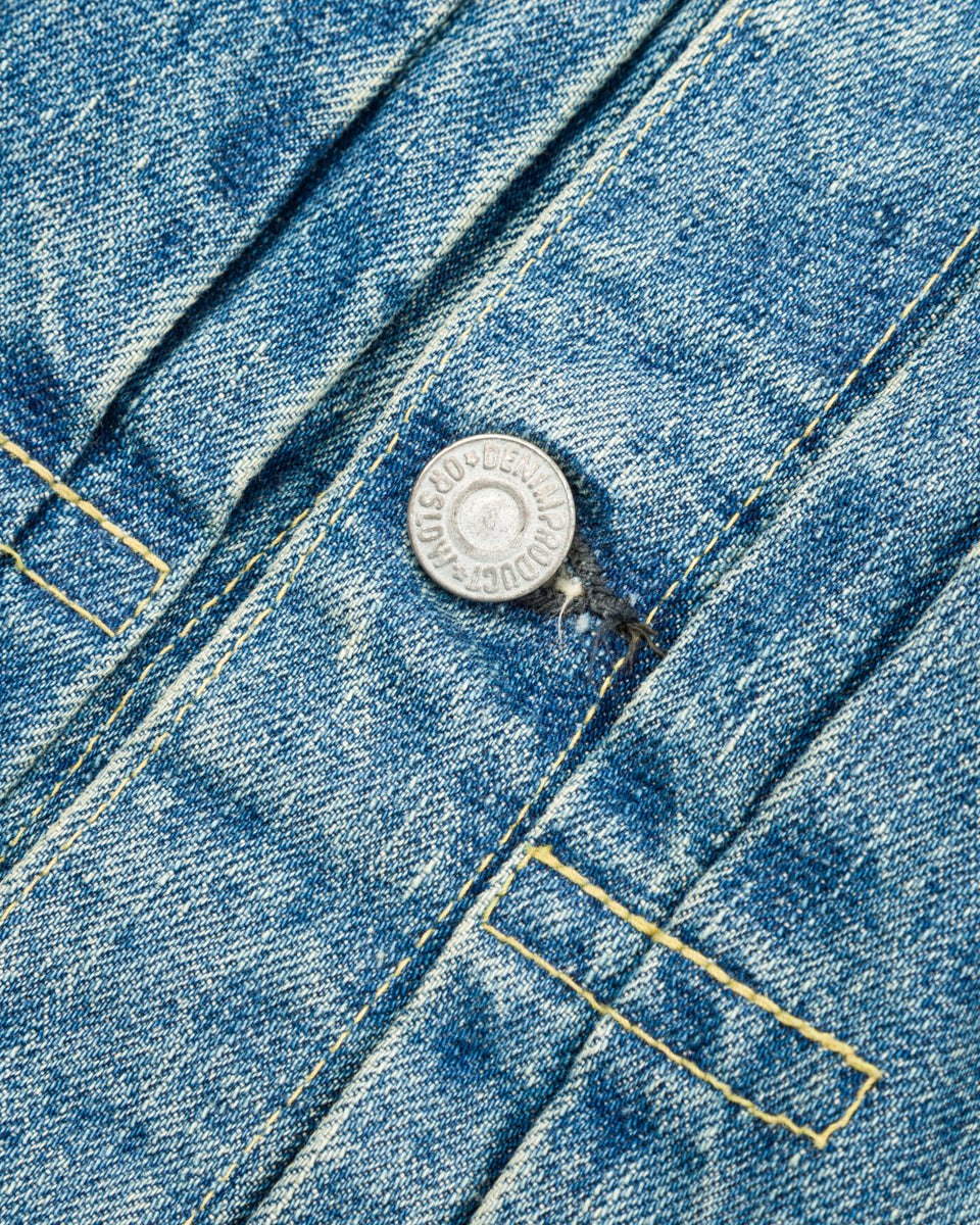 OrSlow Type 1 40's Pleated Front Blouse - Used Wash - Standard & Strange