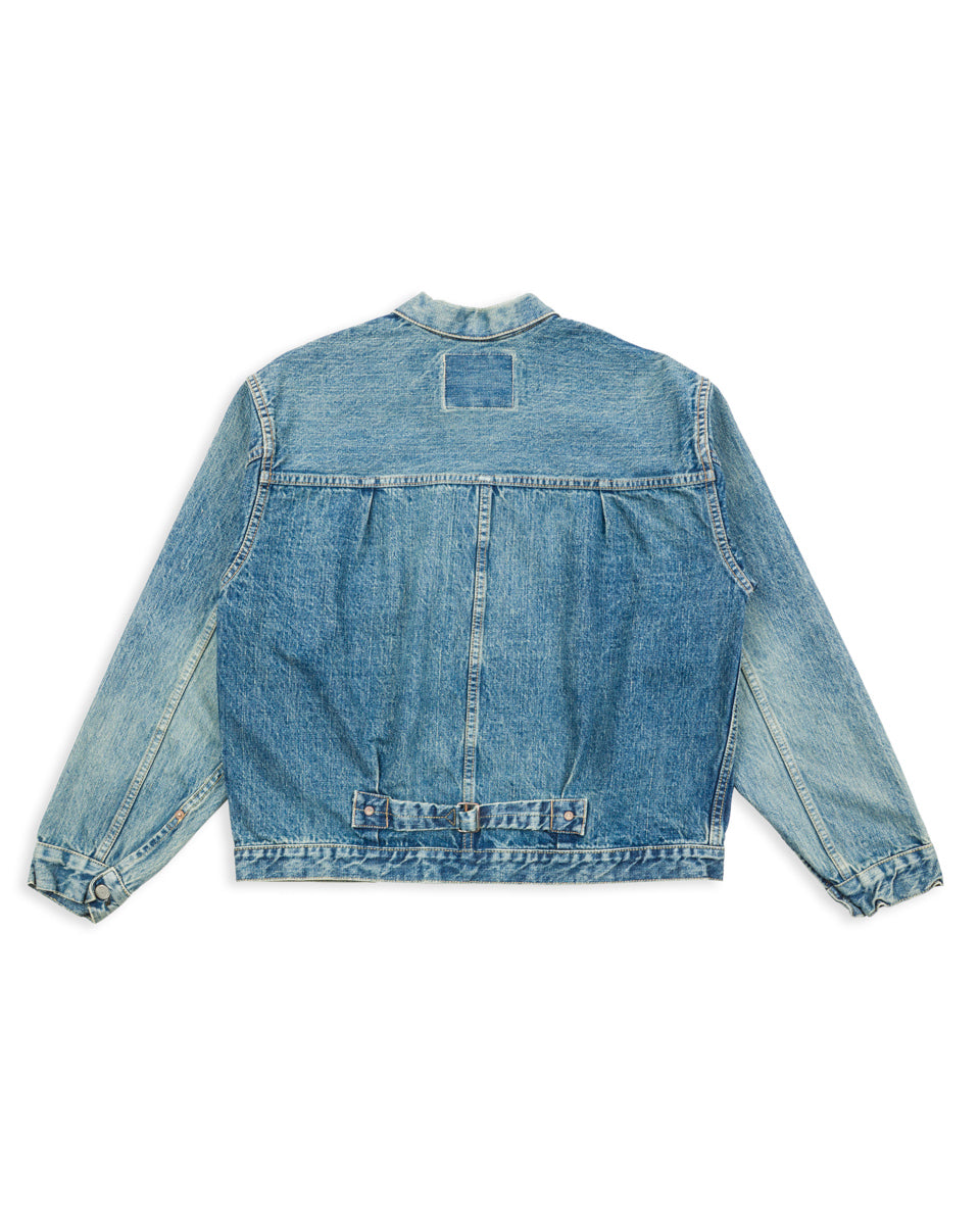 OrSlow Type 1 40's Pleated Front Blouse - Used Wash - Standard & Strange