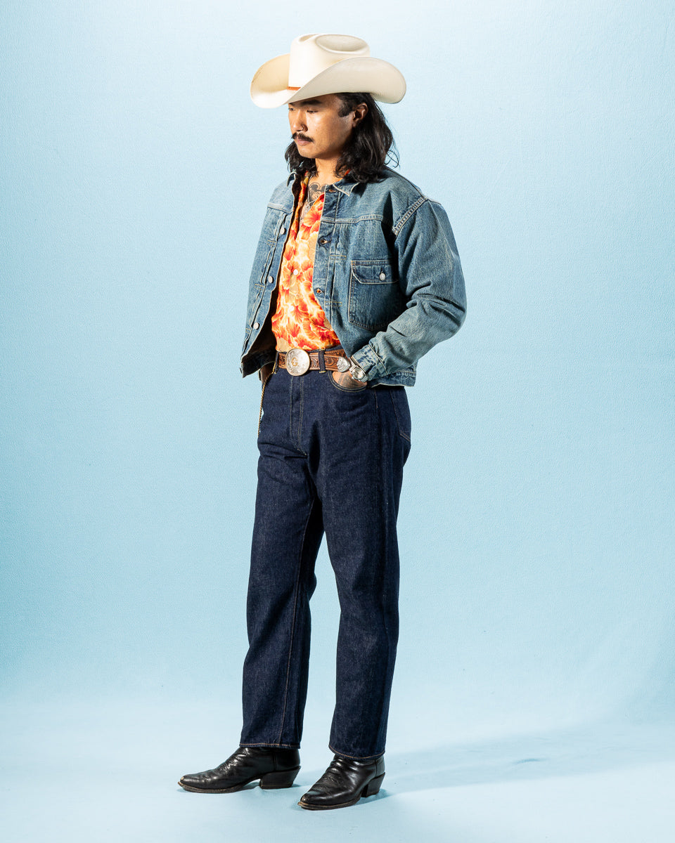 OrSlow Type 1 40's Pleated Front Blouse - Used Wash - Standard & Strange