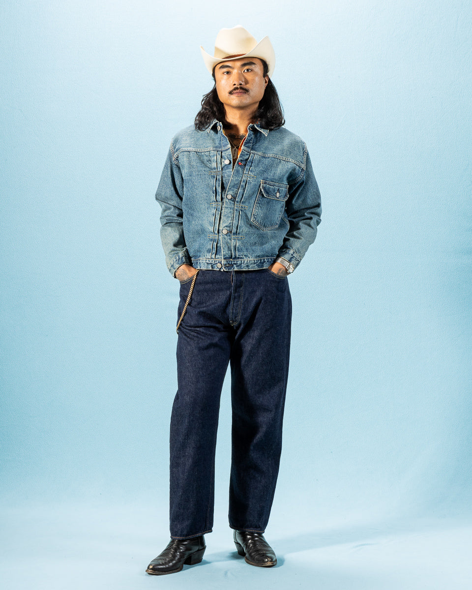 OrSlow Type 1 40's Pleated Front Blouse - Used Wash - Standard & Strange