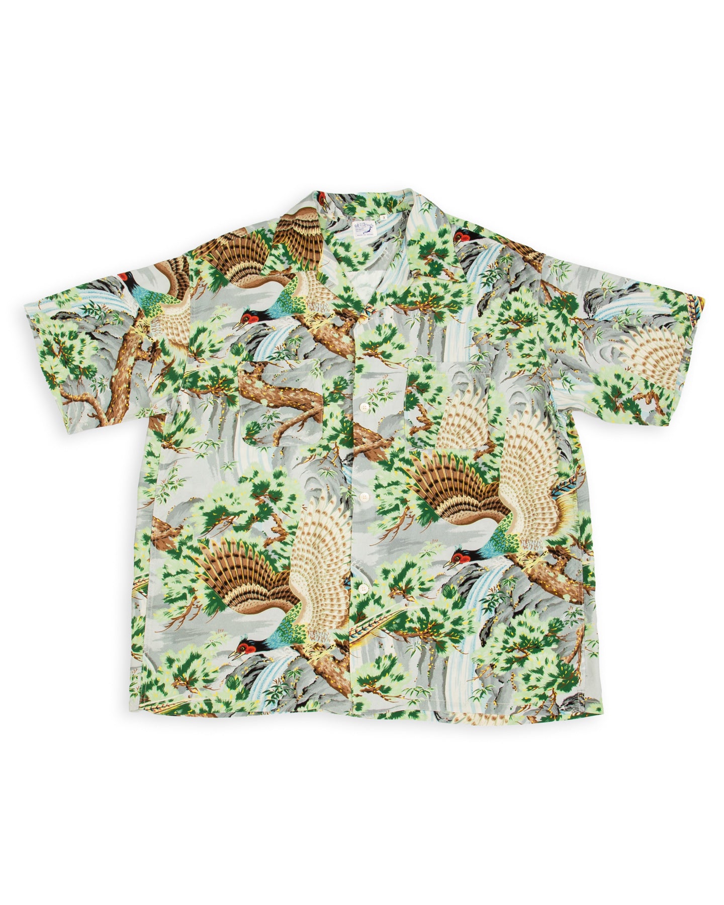 Peacock Garden Hawaiian Shirt - Green – Standard & Strange