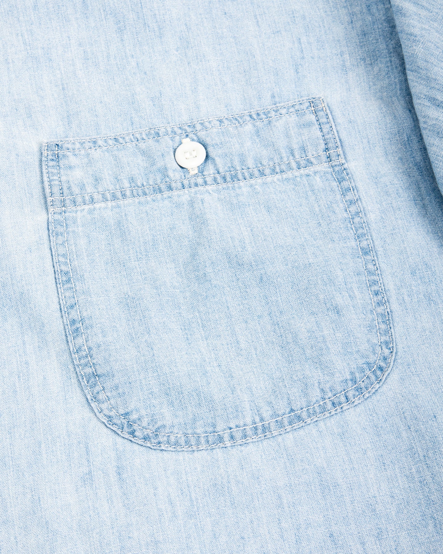 OrSlow Relax Fit Chambray Work Shirt - Bleached - Standard & Strange