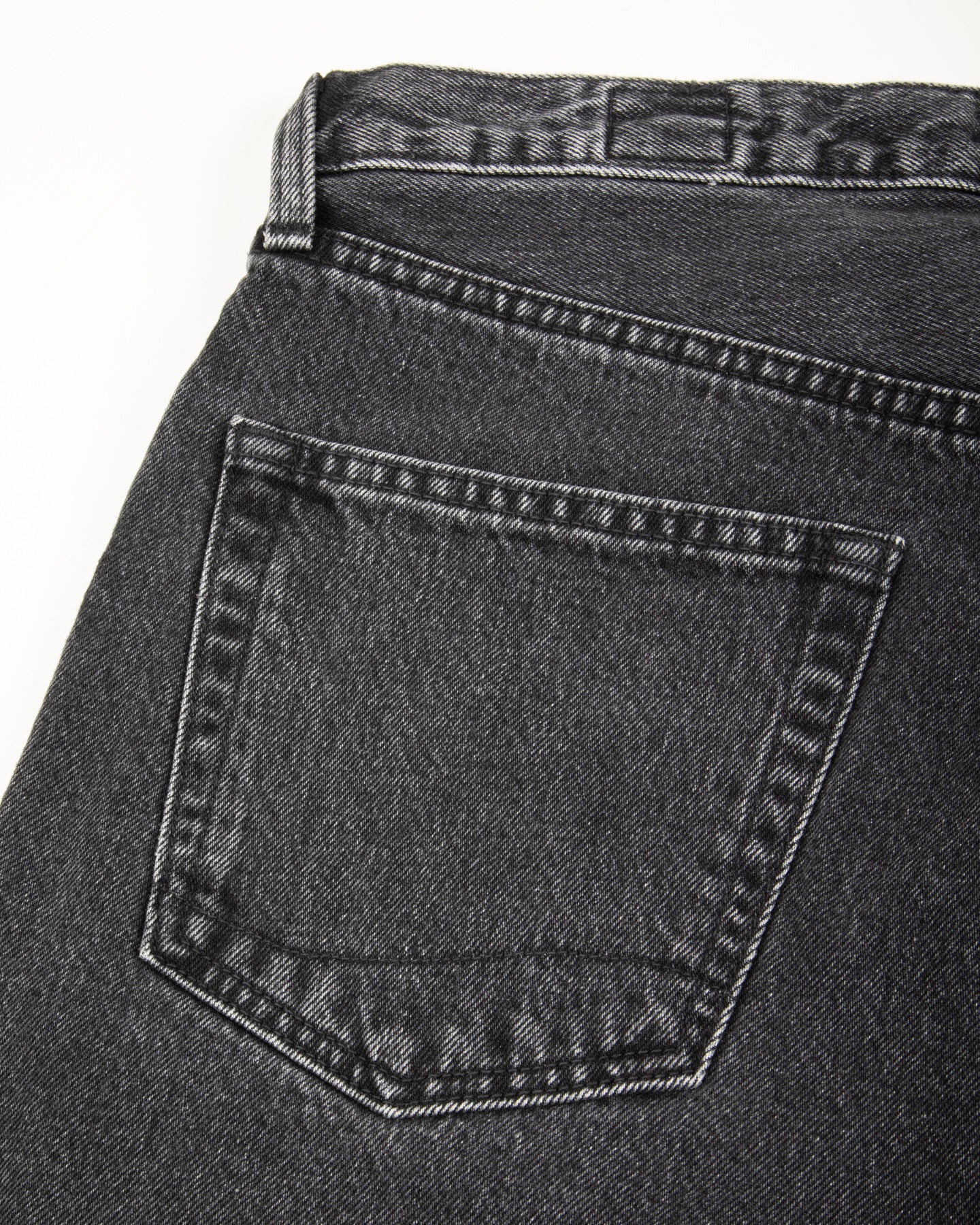 OrSlow Super Dad's Fit Denim Pants (Unisex) - Black Denim Stone - Standard & Strange