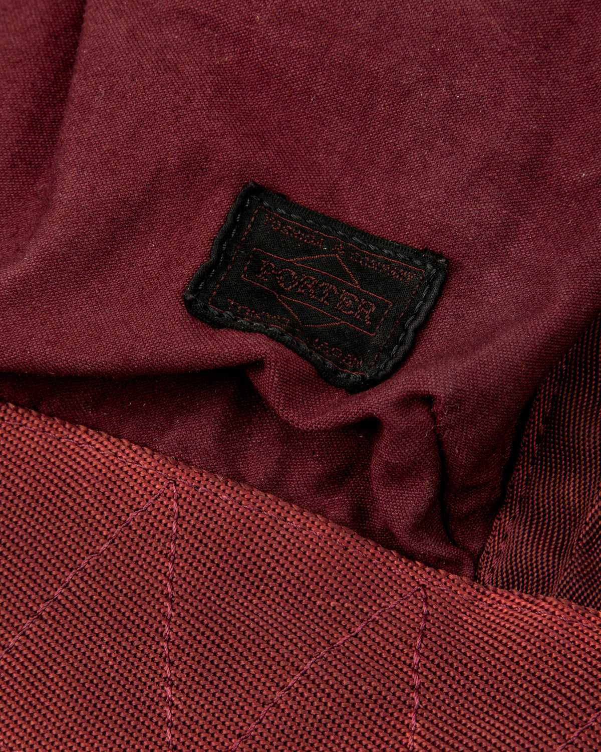 PORTER - Yoshida & Co Crag Tote Bag - Maroon - Standard & Strange