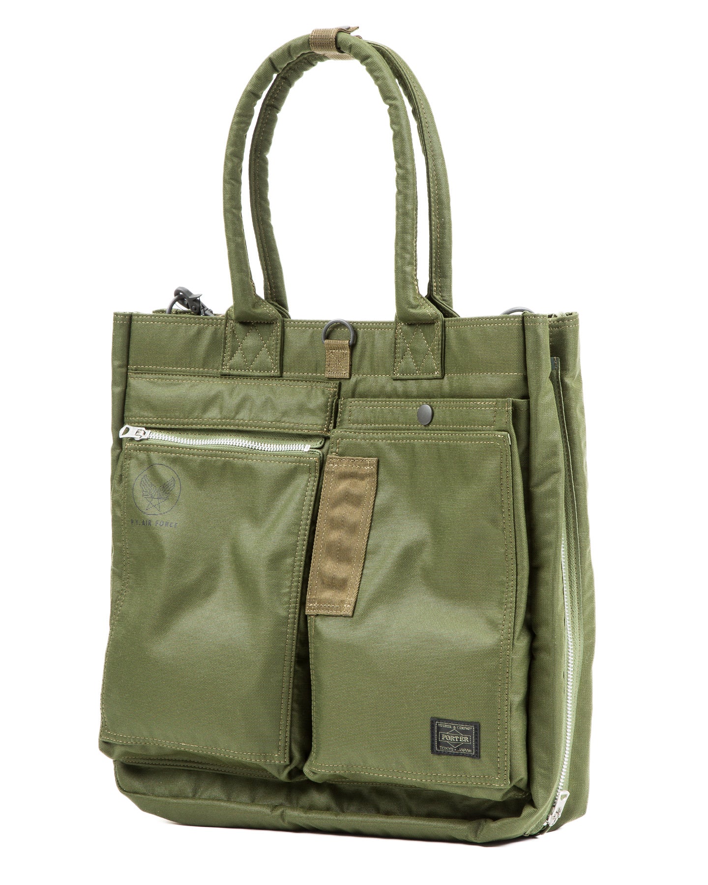 【美品】PORTER FLYING ACE 2WAY TOTE BAG Flying Ace 2Way Tote Bag - Olive Drab – Standard & Strange