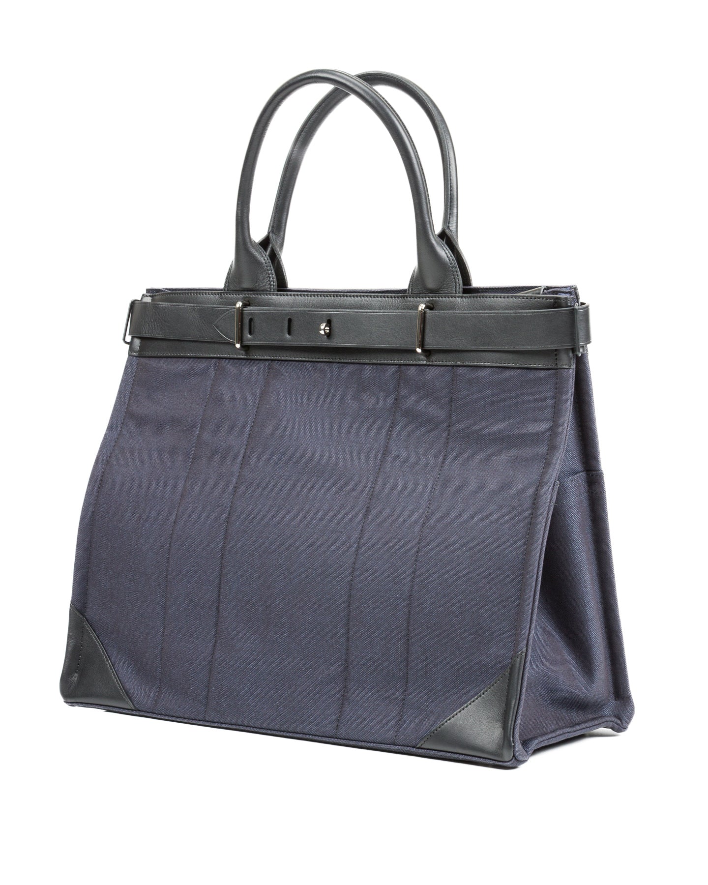 Fork 2Way Tote Bag (L) - Navy – Standard & Strange