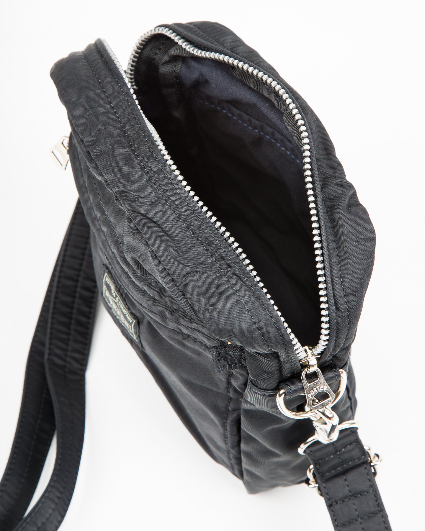 PORTER - Yoshida & Co Mile Vertical Shoulder Bag - Black - Standard & Strange