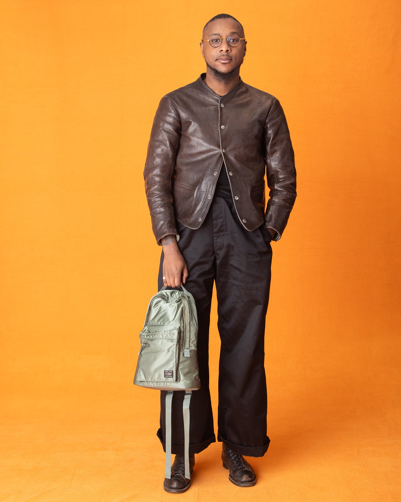 PORTER - Yoshida & Co Tanker Daypack - Sage Green - Standard & Strange