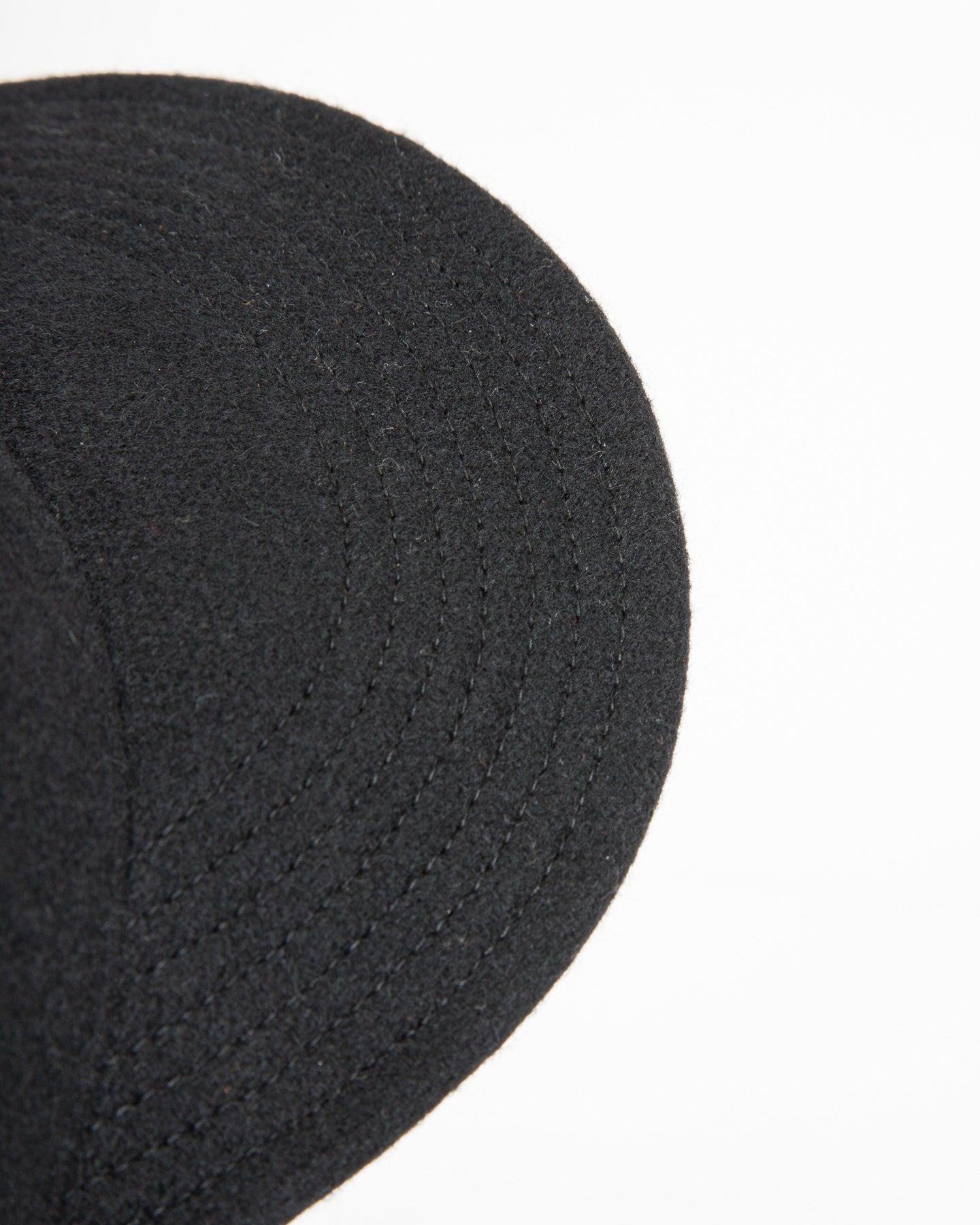 Papa Nui Mike Force Cap - Black Wool - Standard & Strange