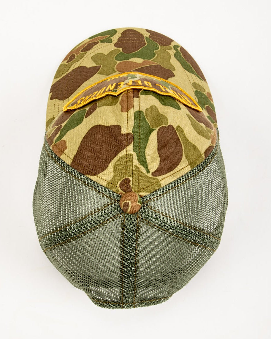 Original Ships Cap - Frogskin Camo HBT