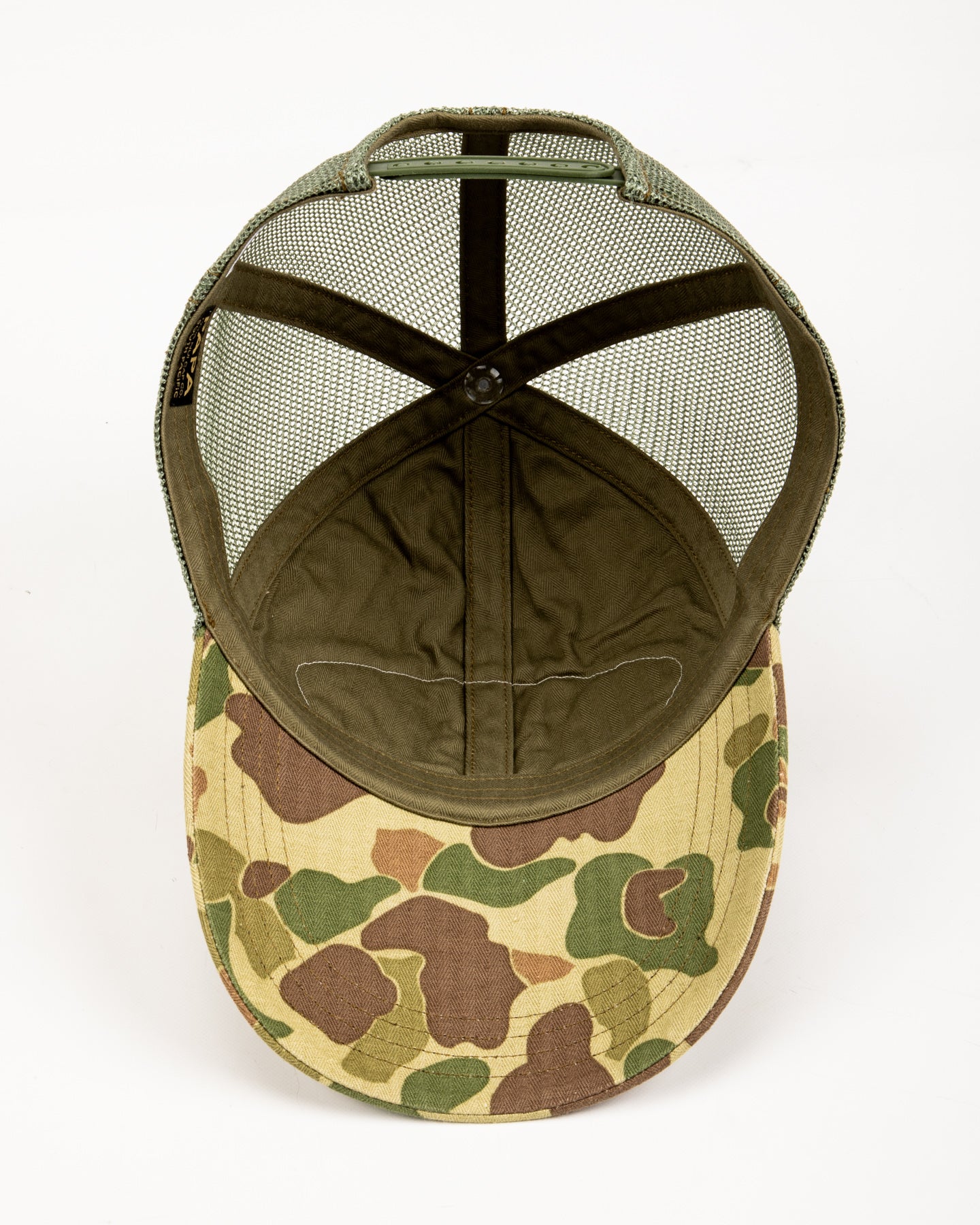 Original Ships Cap - Frogskin Camo HBT