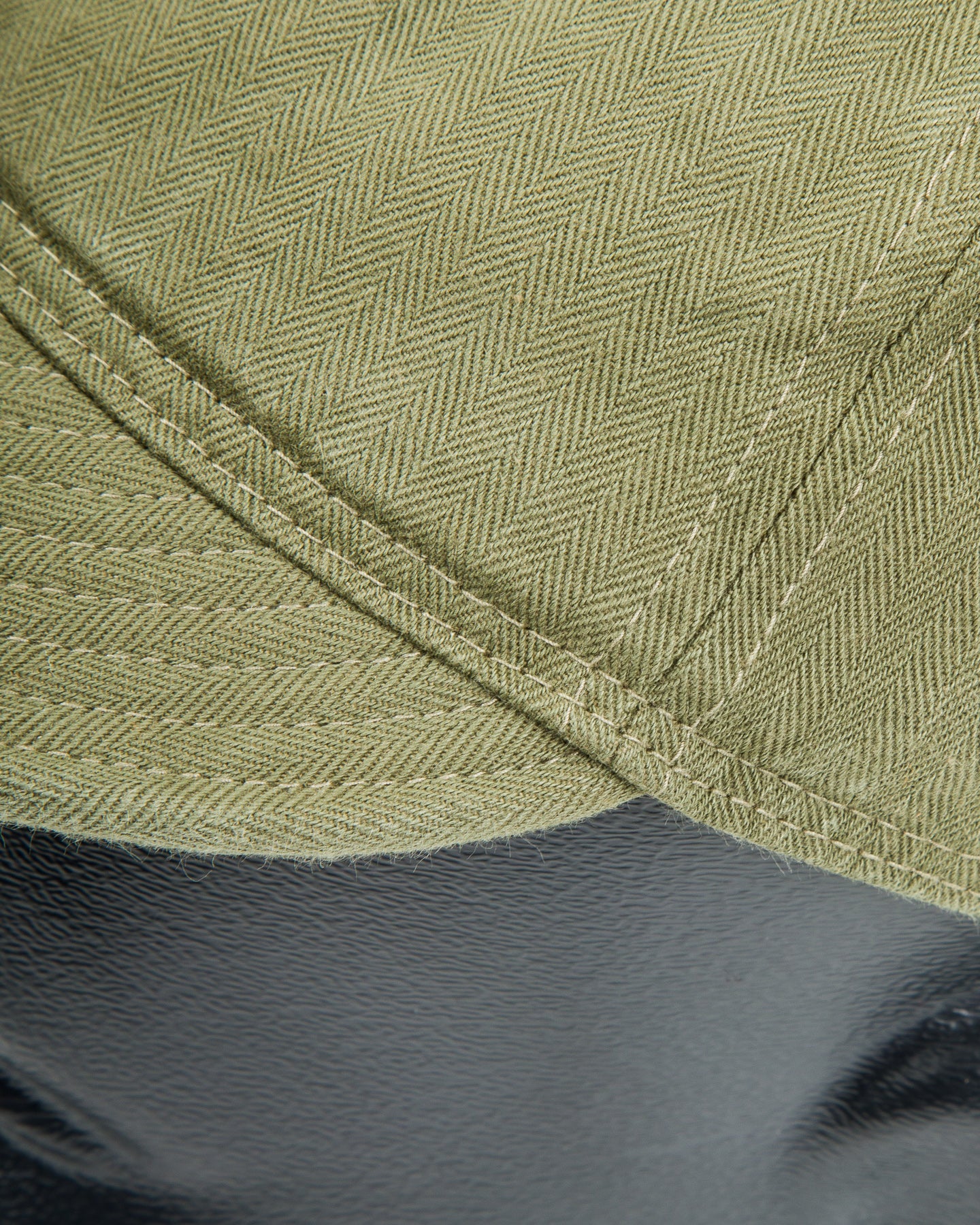 Papa Nui Tail End Charlie Cap - Olive Drab HBT - Standard & Strange