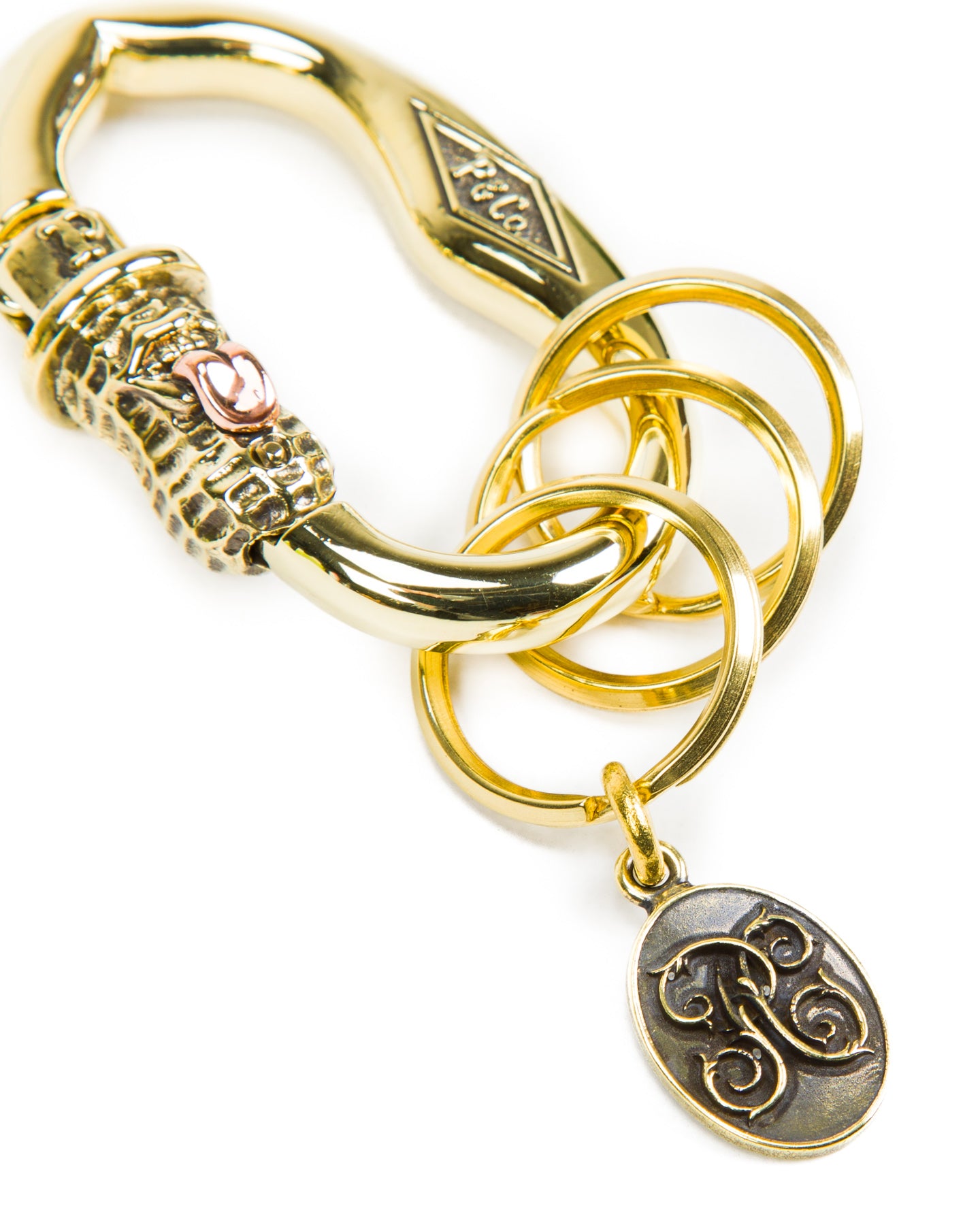 Peanuts & Co Bero Peanuts Carabiner - Brass - Standard & Strange