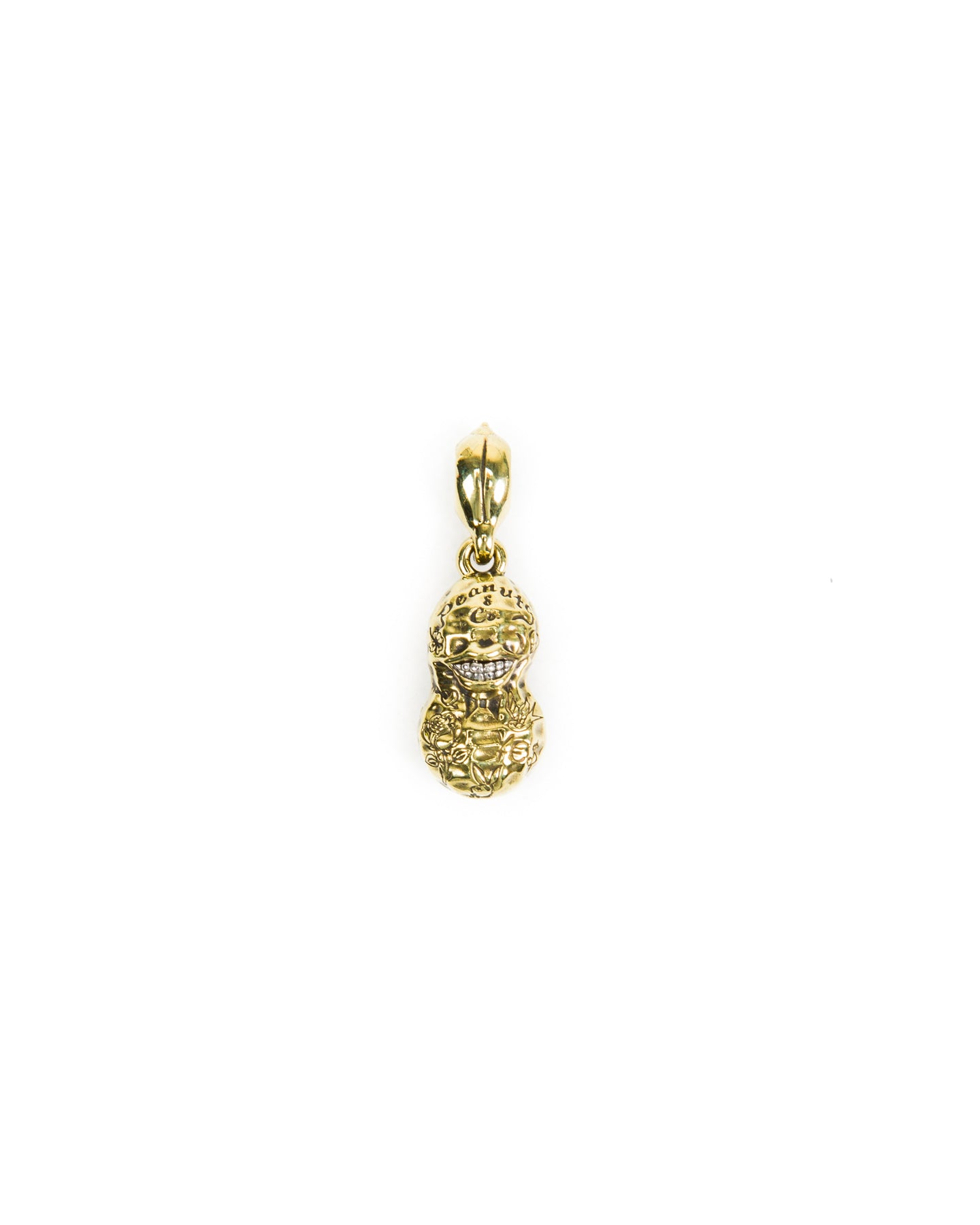 Peanuts & Co Small Tattoo Peanuts Pendant - Brass x Silver - Standard & Strange