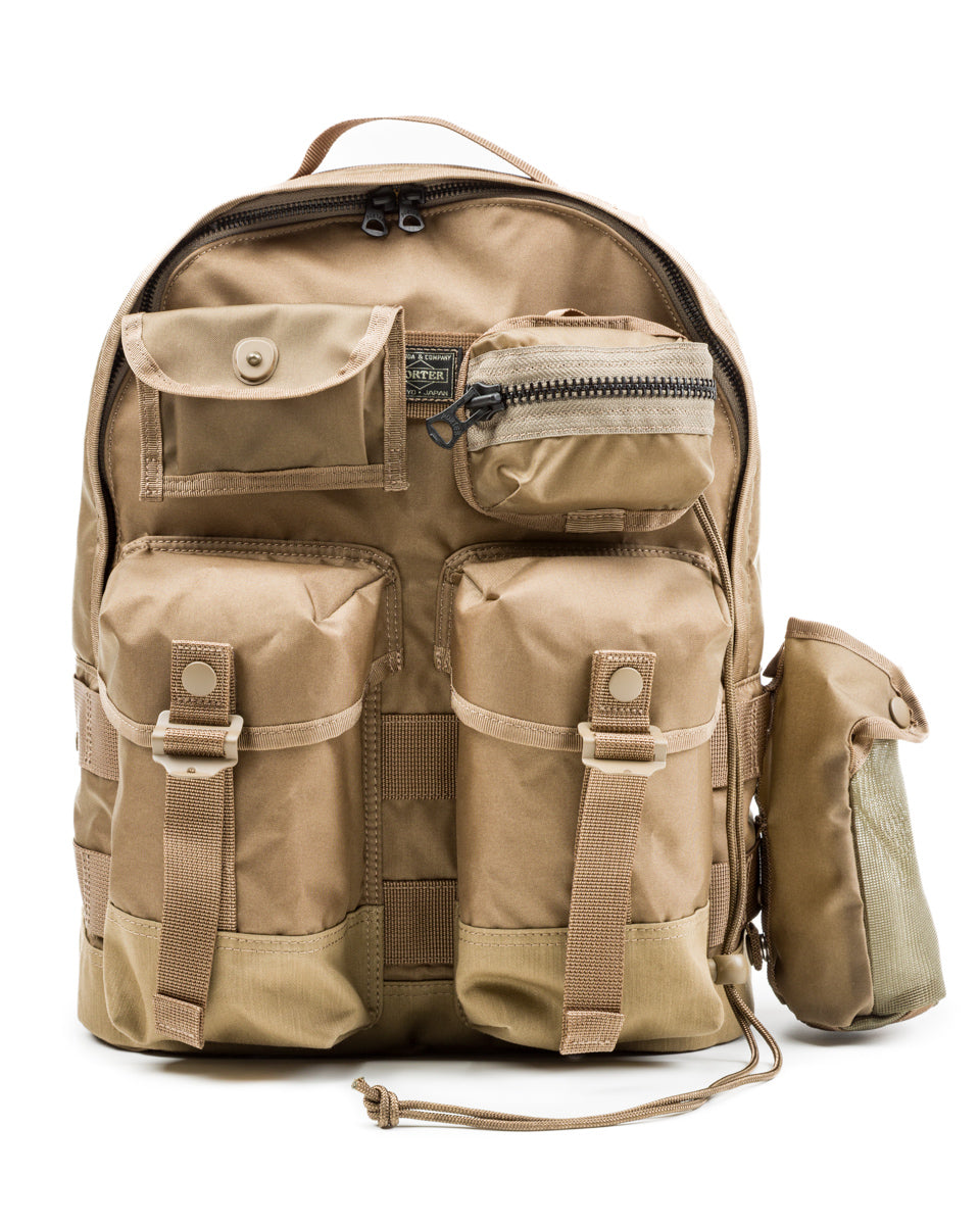 PORTER - Yoshida & Co All Daypack with Pouches - Beige - Standard & Strange