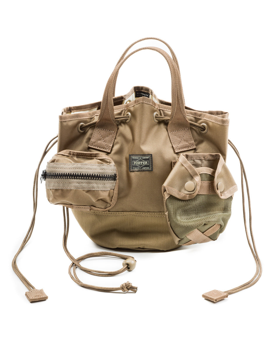 バッグ PORTER ALL SCARF TOTE with POUCHES All Scarf Tote with Pouches - Beige – Standard & Strange