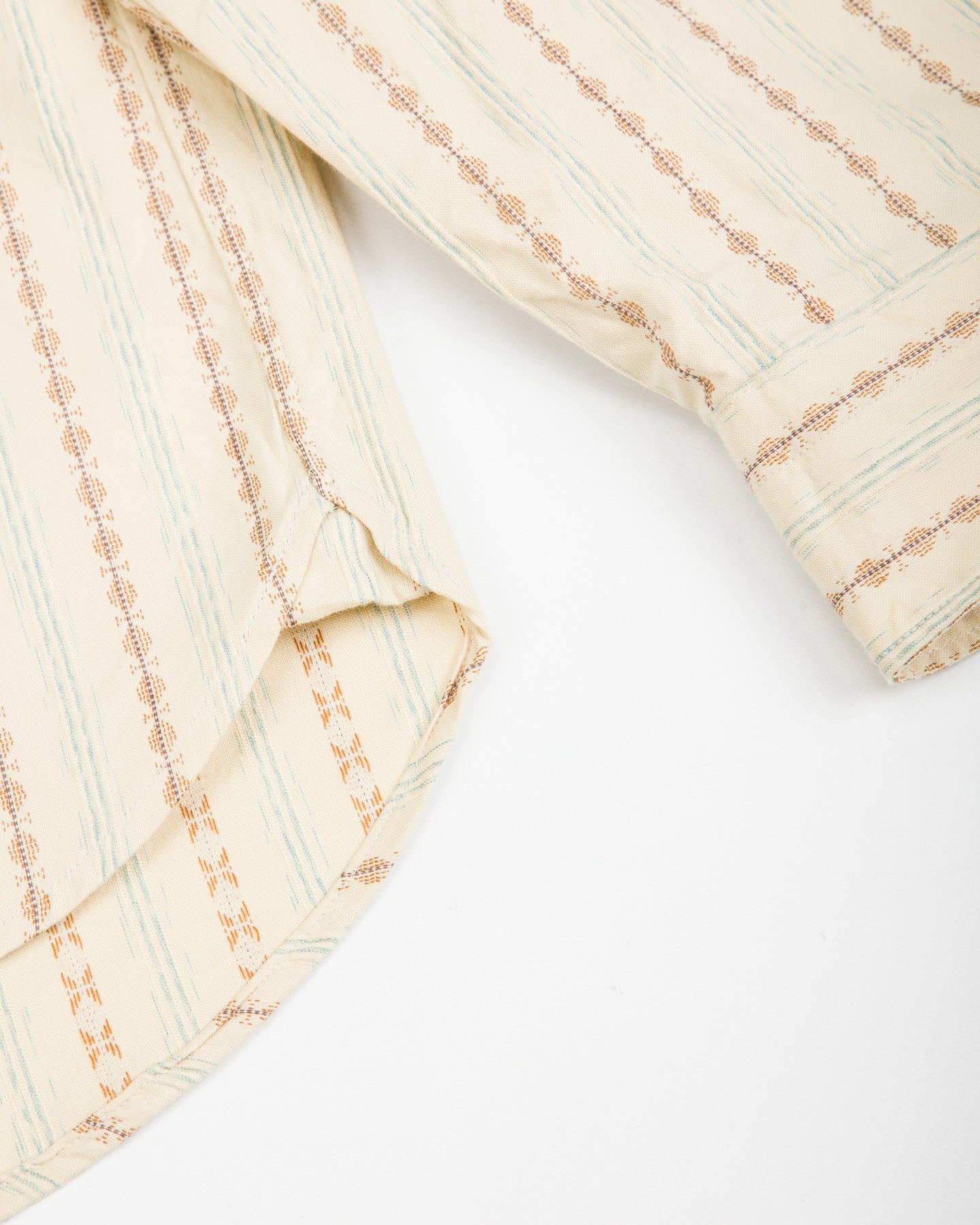 Prequel Stand-up Collar Shirt - Beige - Standard & Strange