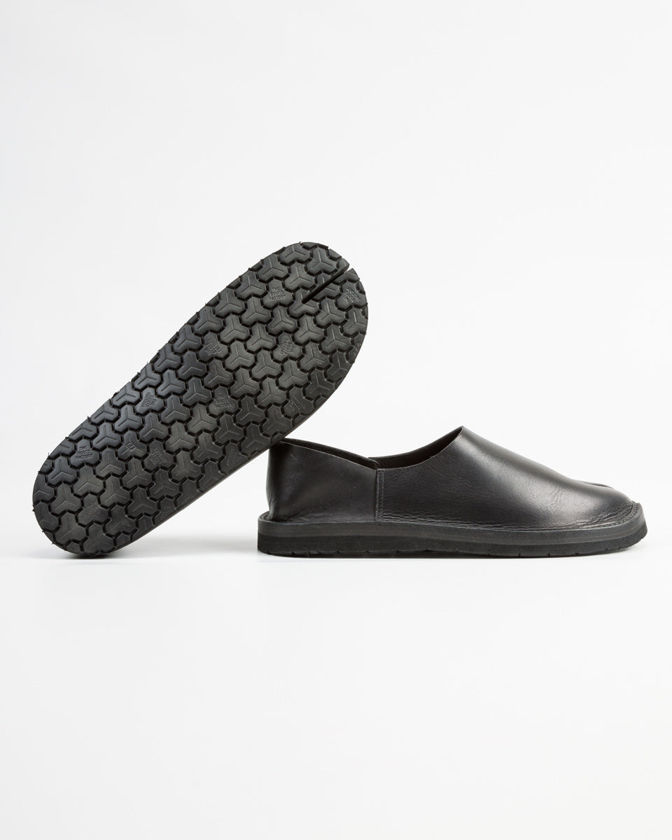 Tokyo Sandal Tabi Babouche - Black - Standard & Strange