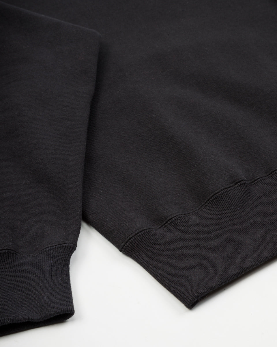 The Real McCoy's 10 oz Loopwheel Crewneck Sweatshirt - Black - Standard & Strange