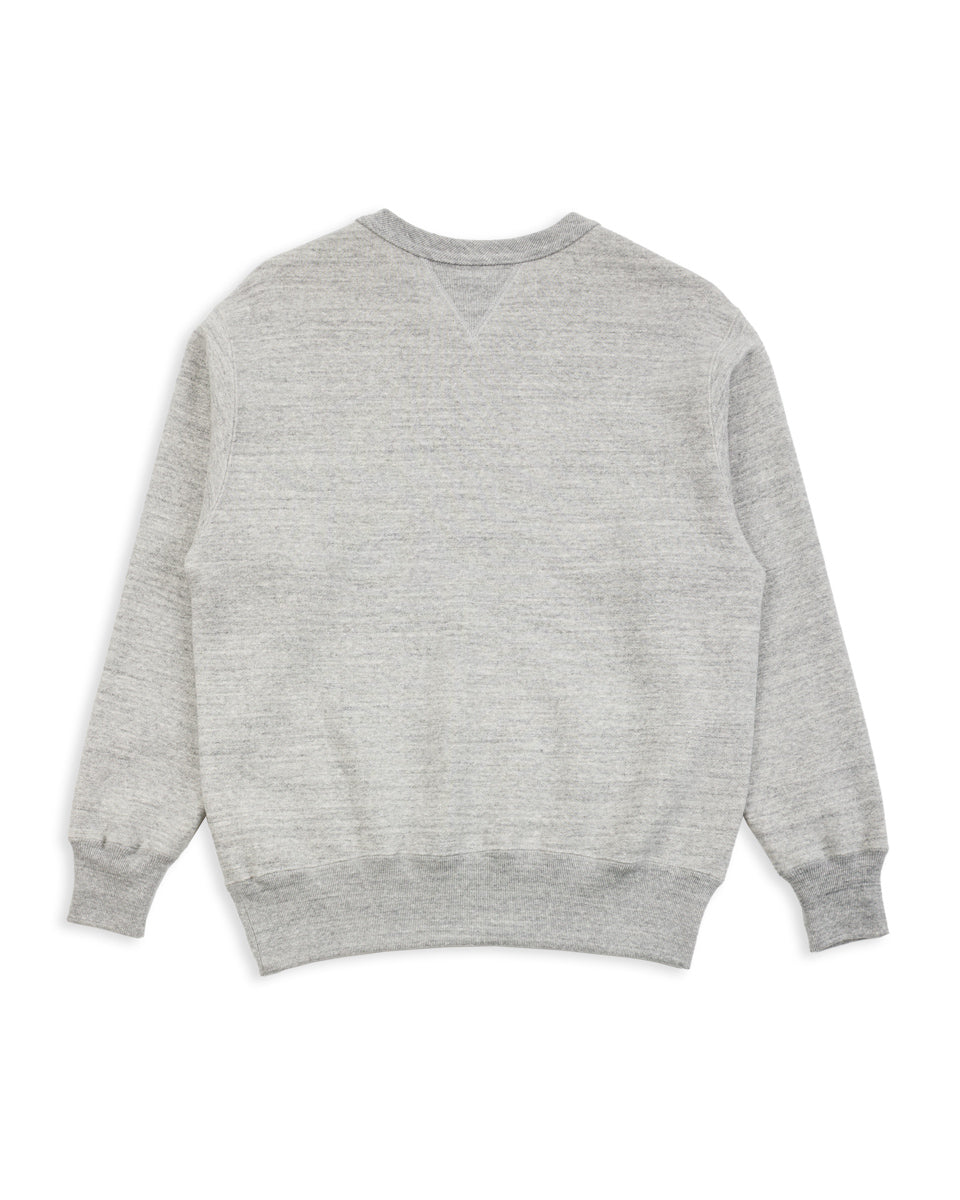 The Real McCoy's 10 oz Loopwheel Crewneck Sweatshirt - Gray - Standard & Strange