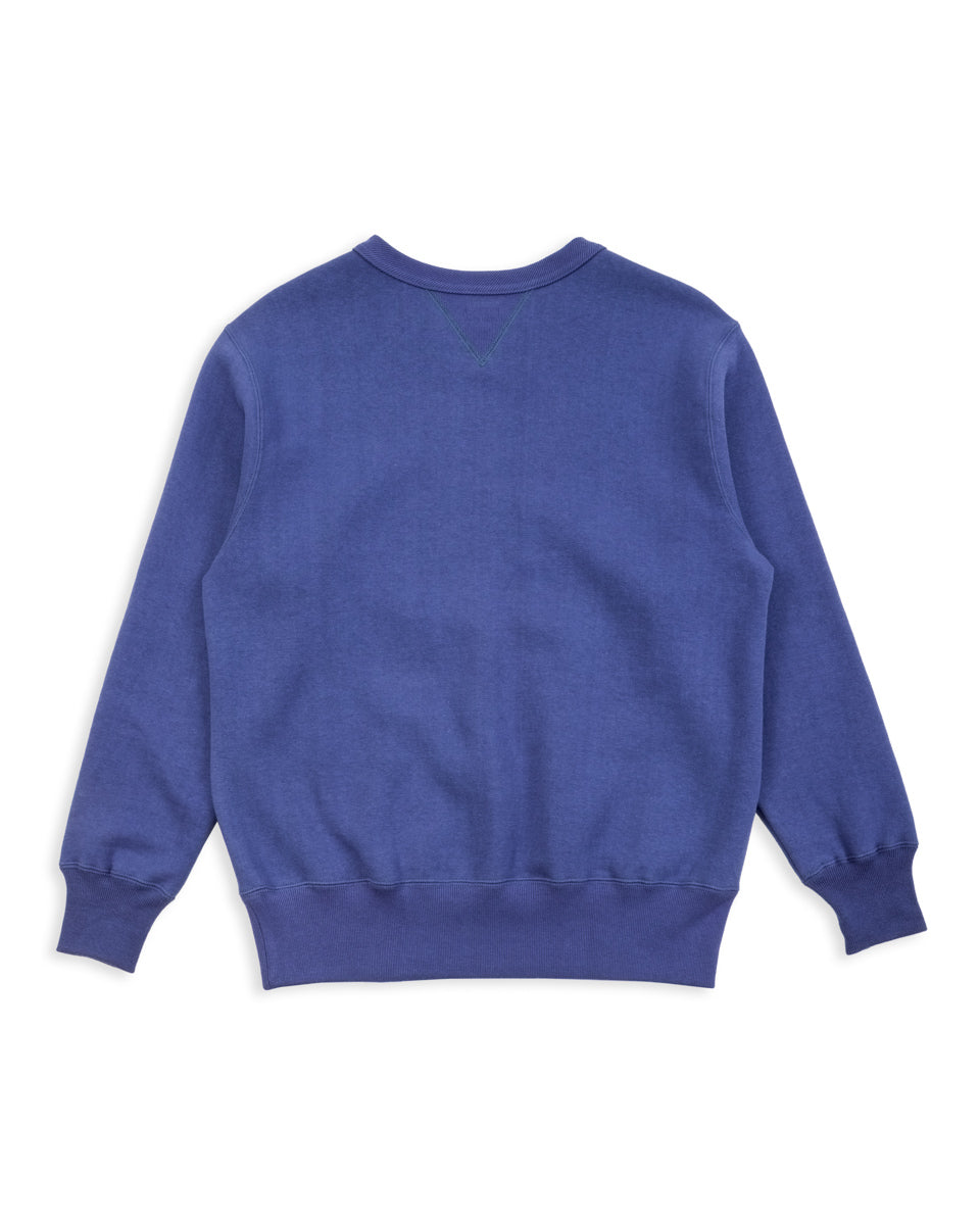 The Real McCoy's 10 oz Loopwheel Crewneck Sweatshirt - MQ Navy - Standard & Strange