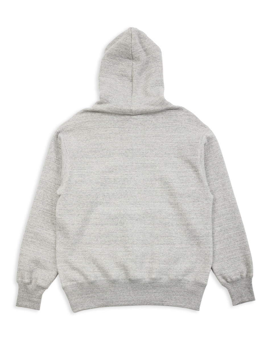The Real McCoy's 10 oz Loopwheel Hooded Sweatshirt - Gray - Standard & Strange