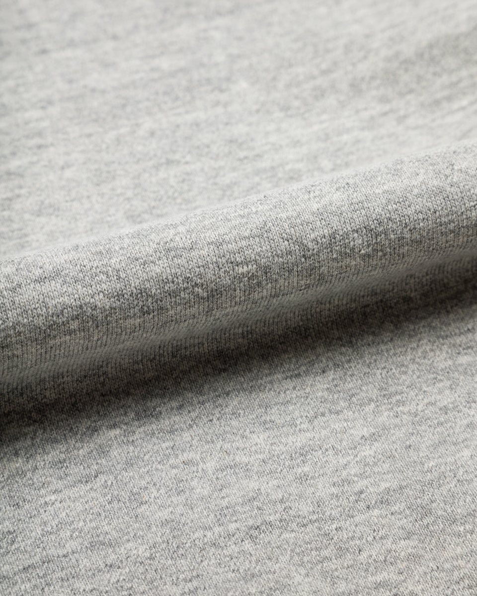 The Real McCoy's 10 oz Loopwheel Hooded Sweatshirt - Gray - Standard & Strange