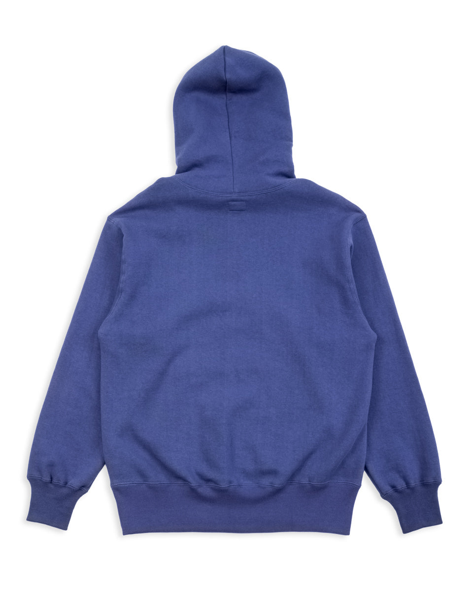 The Real McCoy's 10 oz Loopwheel Hooded Sweatshirt - MQ Navy - Standard & Strange